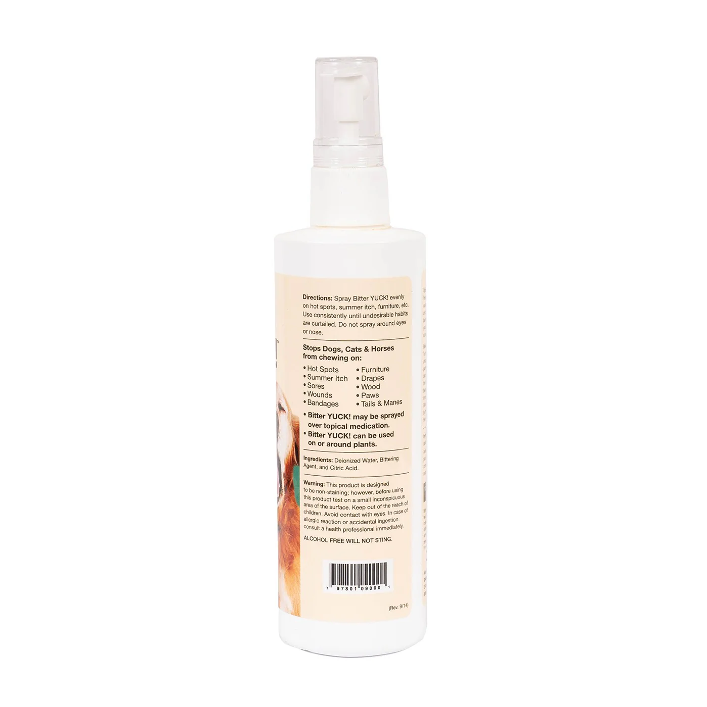 NaturVet Bitter Yuck! Spray 236 mL - Image 2