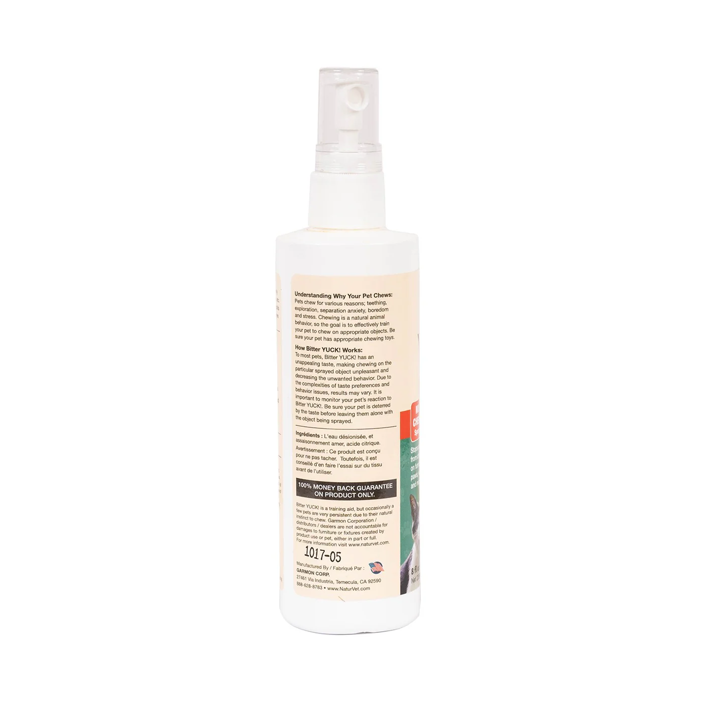 NaturVet Bitter Yuck! Spray 236 mL - Image 3