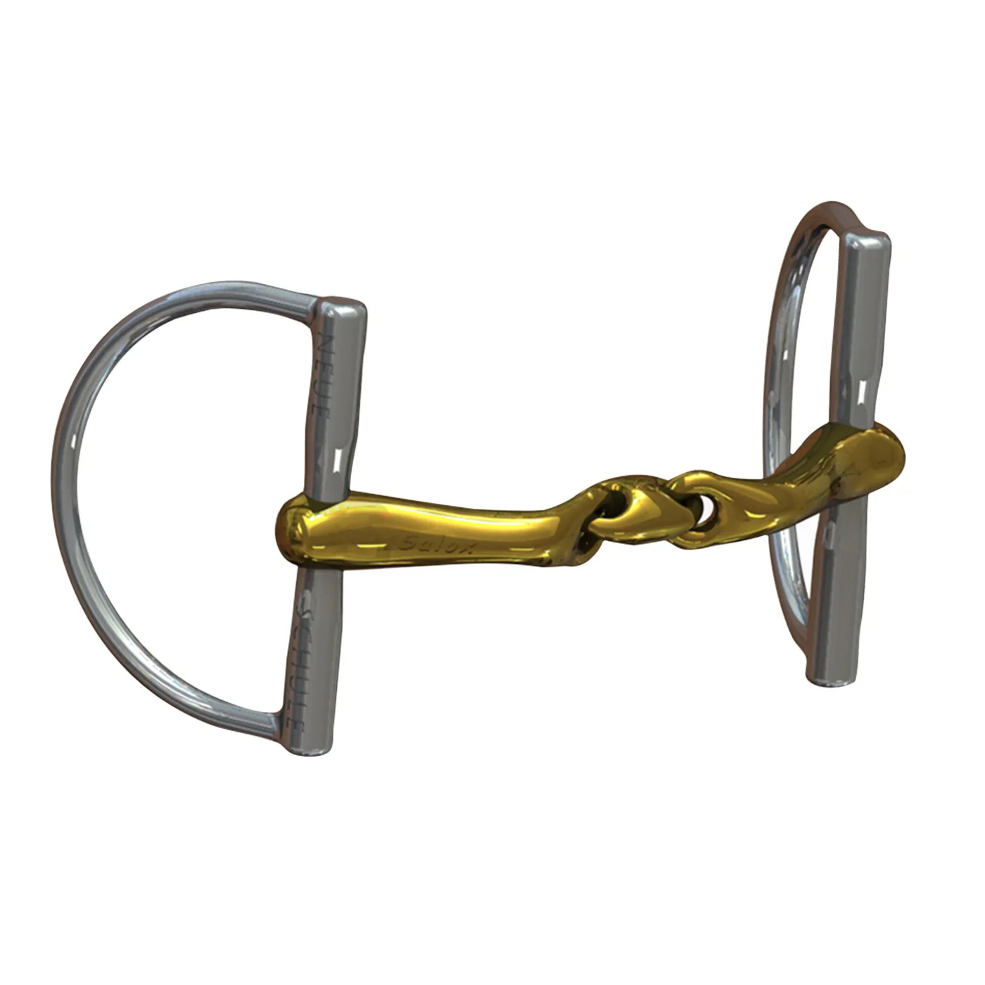 Neue Schule Hunter Dee Verbindend Snaffle Bit 16 mm