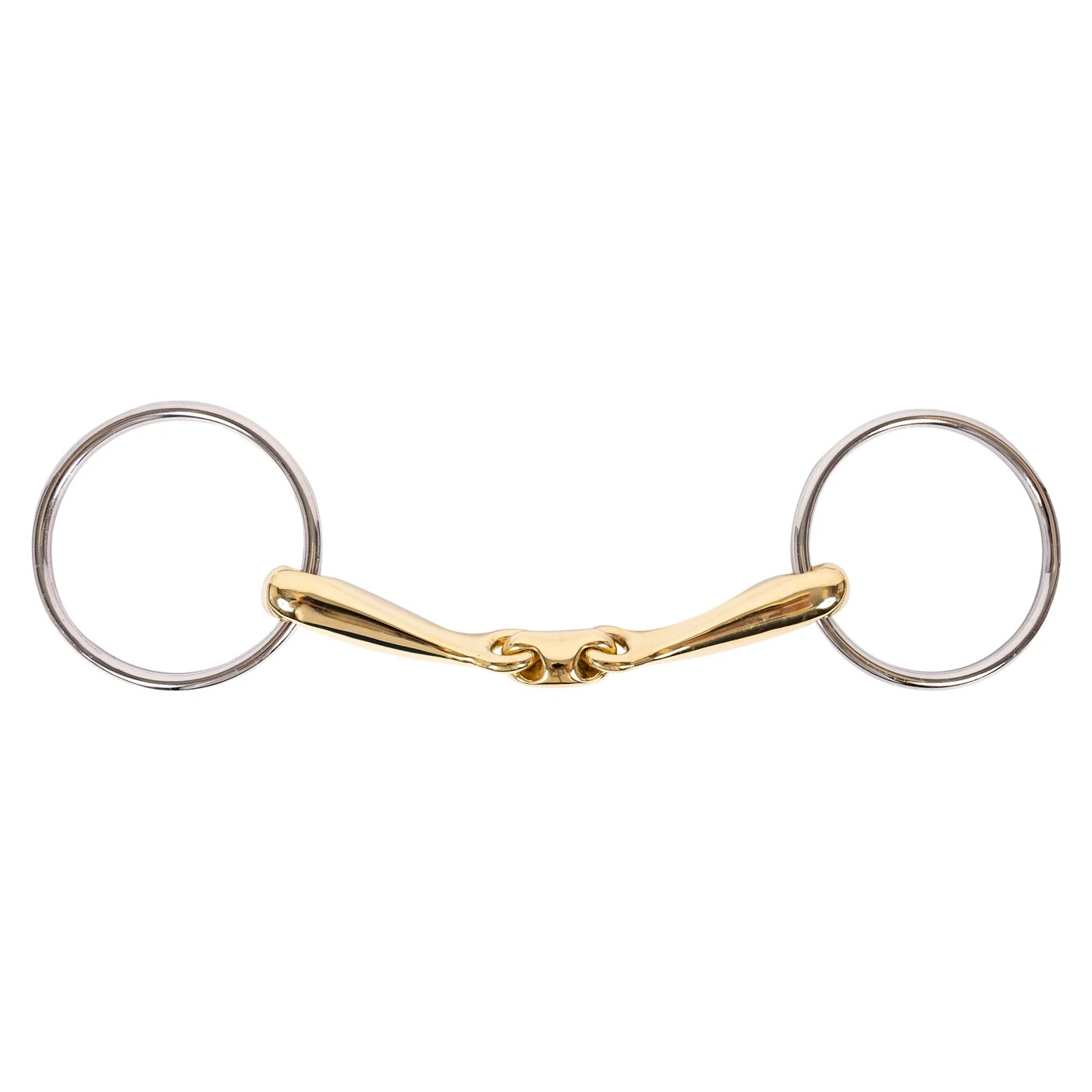 Neue Schule Loose Ring Turtle Top Flex Snaffle Bit 16 mm