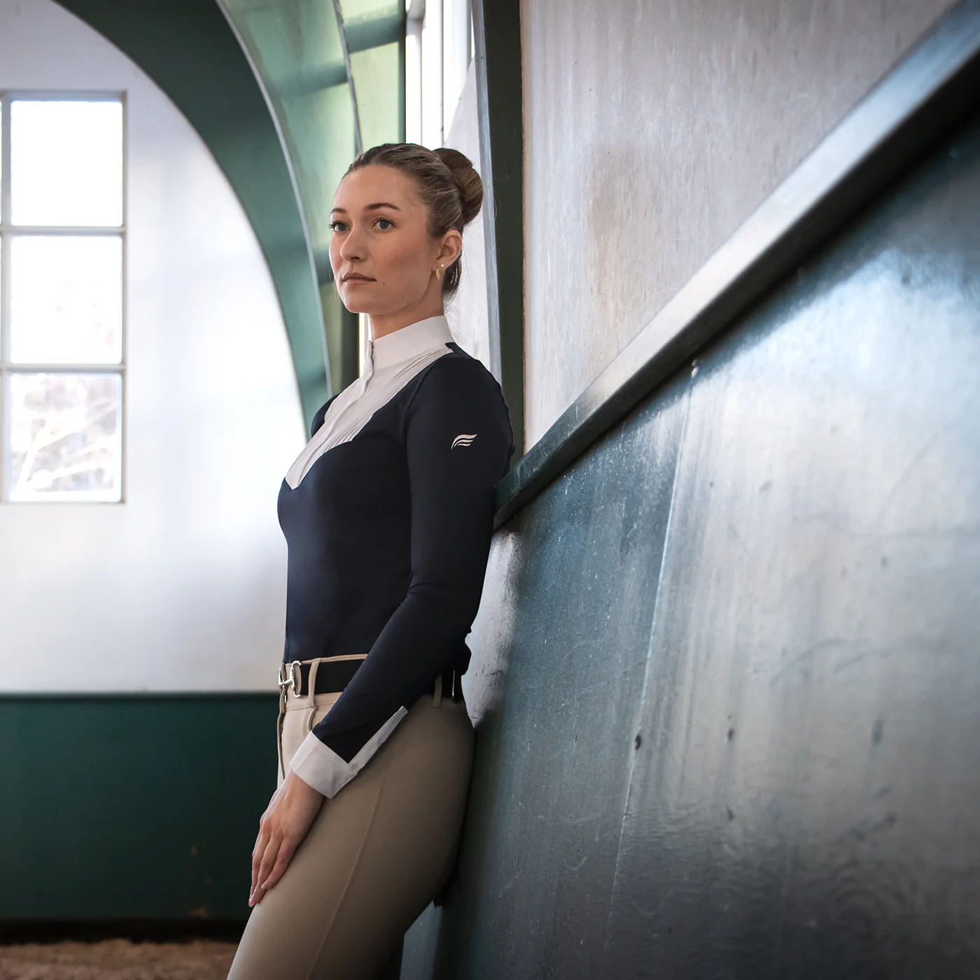 Nikara Emilia Pleat Bib Long Sleeve Show Shirt - Image 22