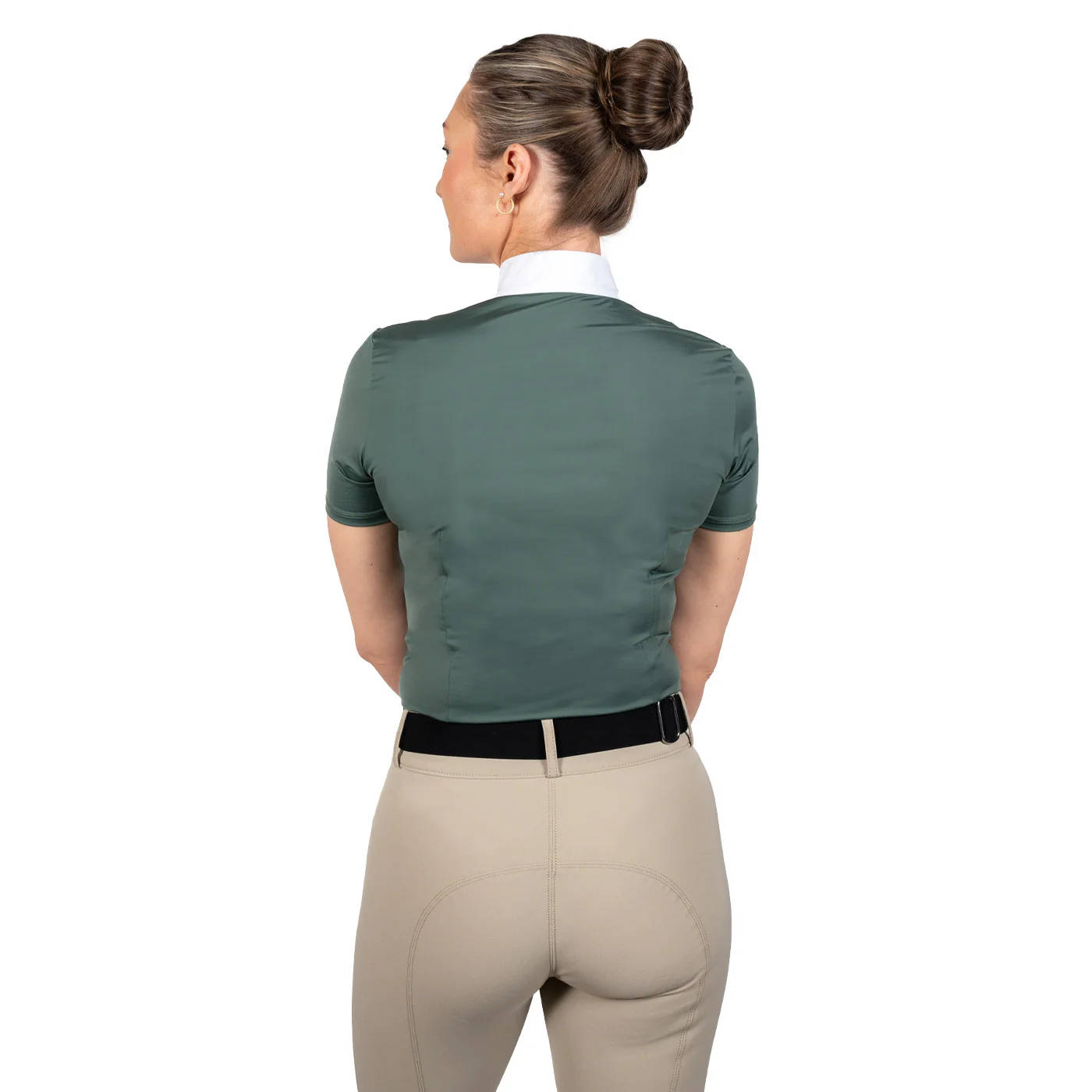 Nikara Emilia Pleat Bib Short Sleeve Show Shirt - Image 17
