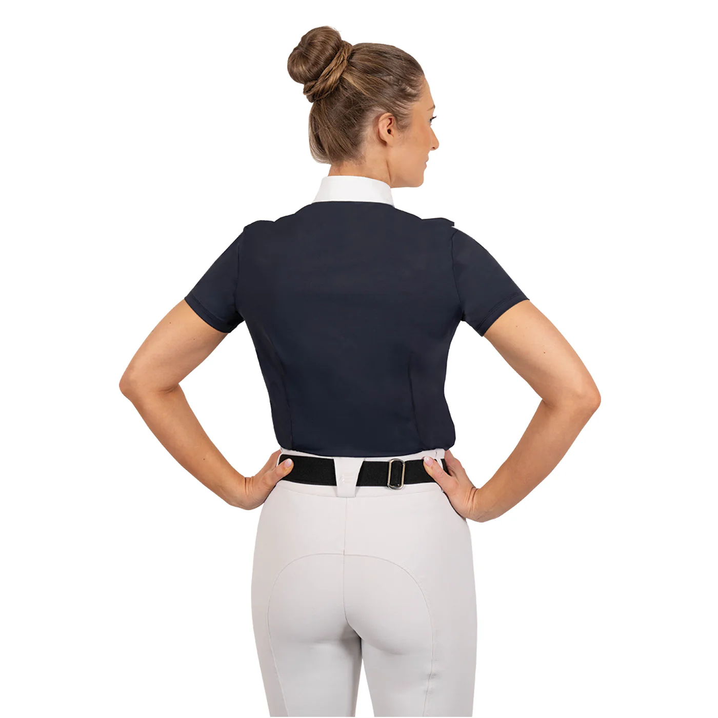Nikara Emilia Pleat Bib Short Sleeve Show Shirt - Image 26