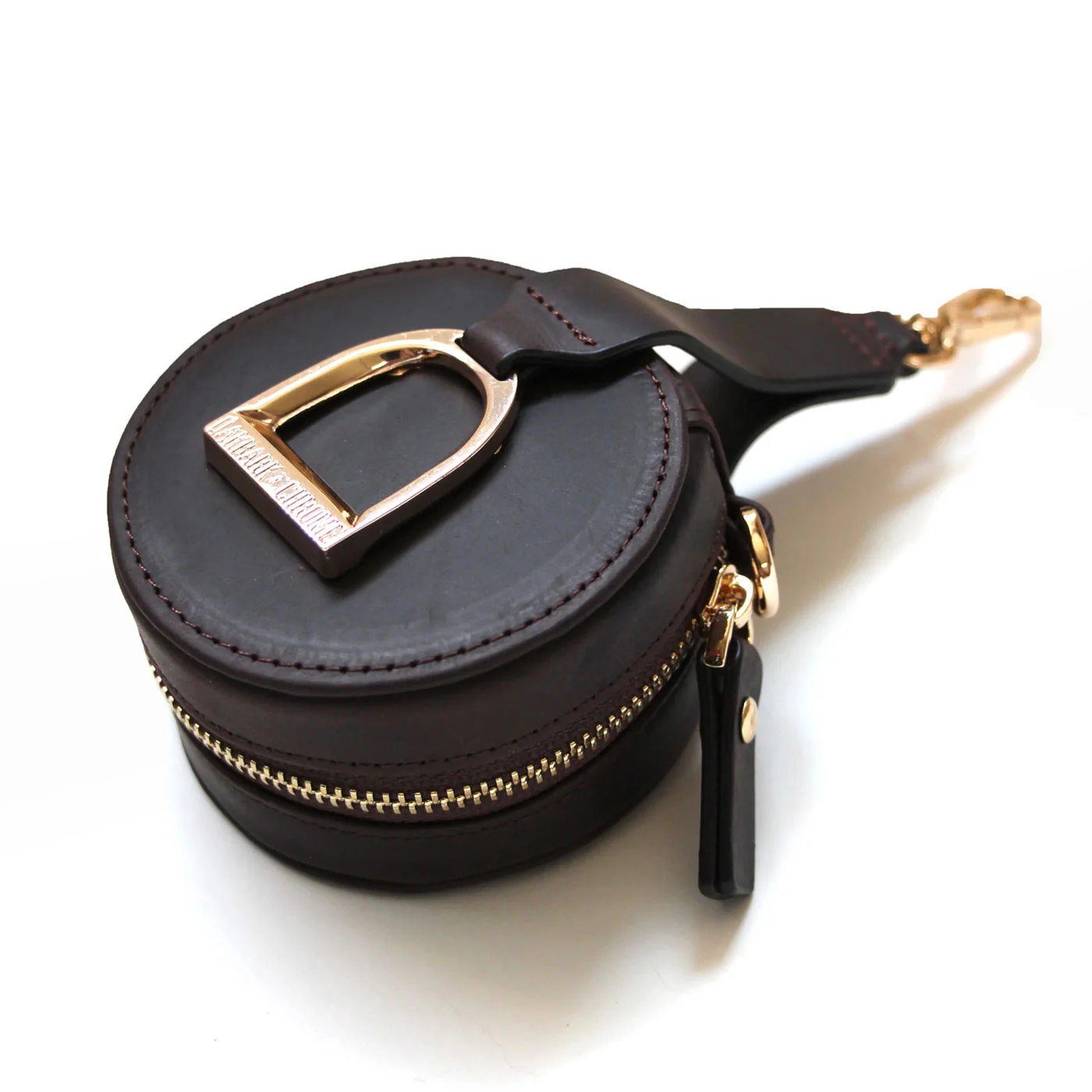 Oakbark & Chrome Stirrup Accessory Keeper - Image 3