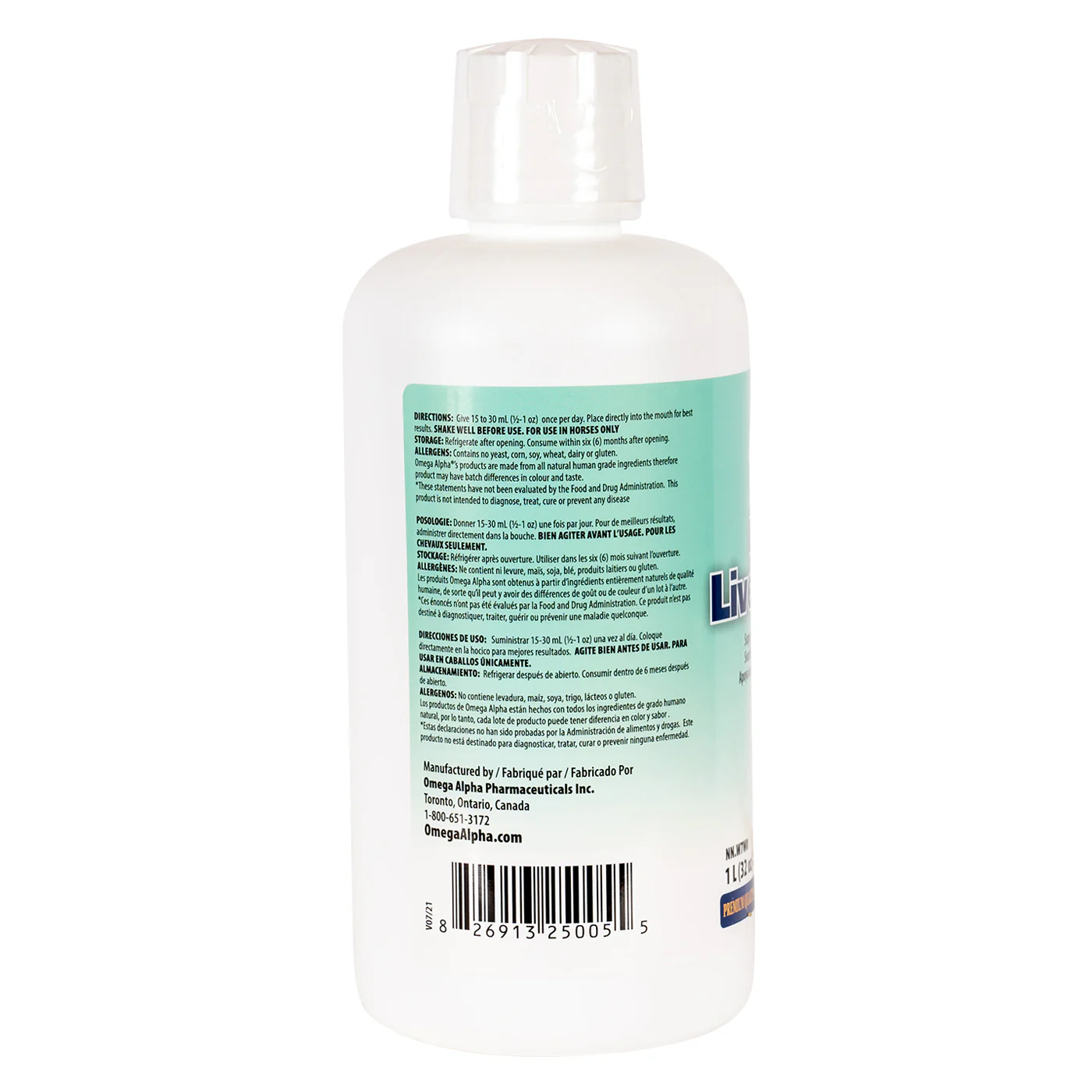 Omega Alpha Liver Flush 1 L - Image 3