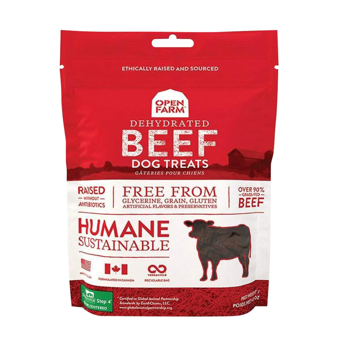 Open Farm Beef Dog Treats 127 g