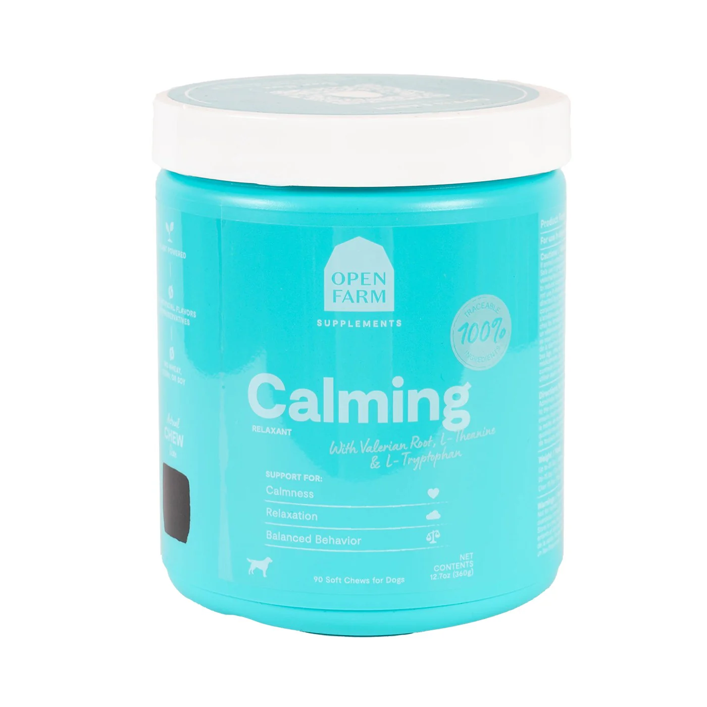 Open Farm Calming Chews Dog Supplement 90 Count