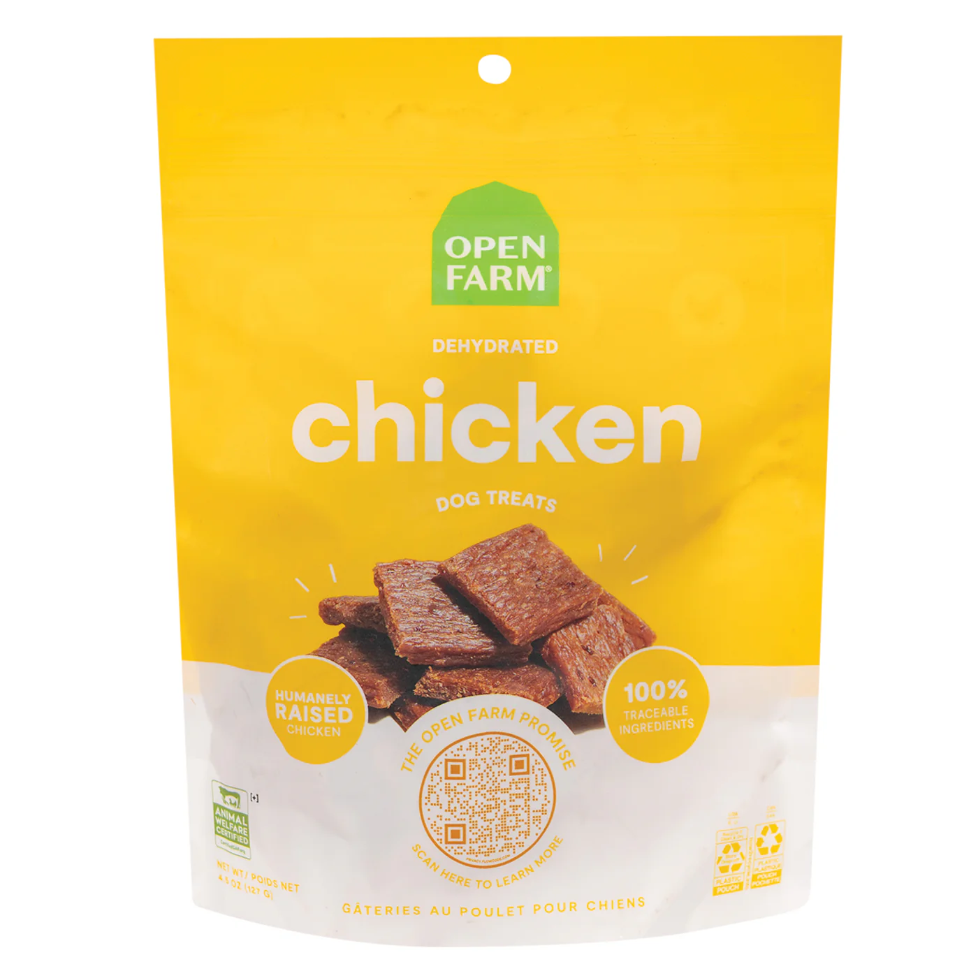 Open Farm Chicken Dog Treats 127 g
