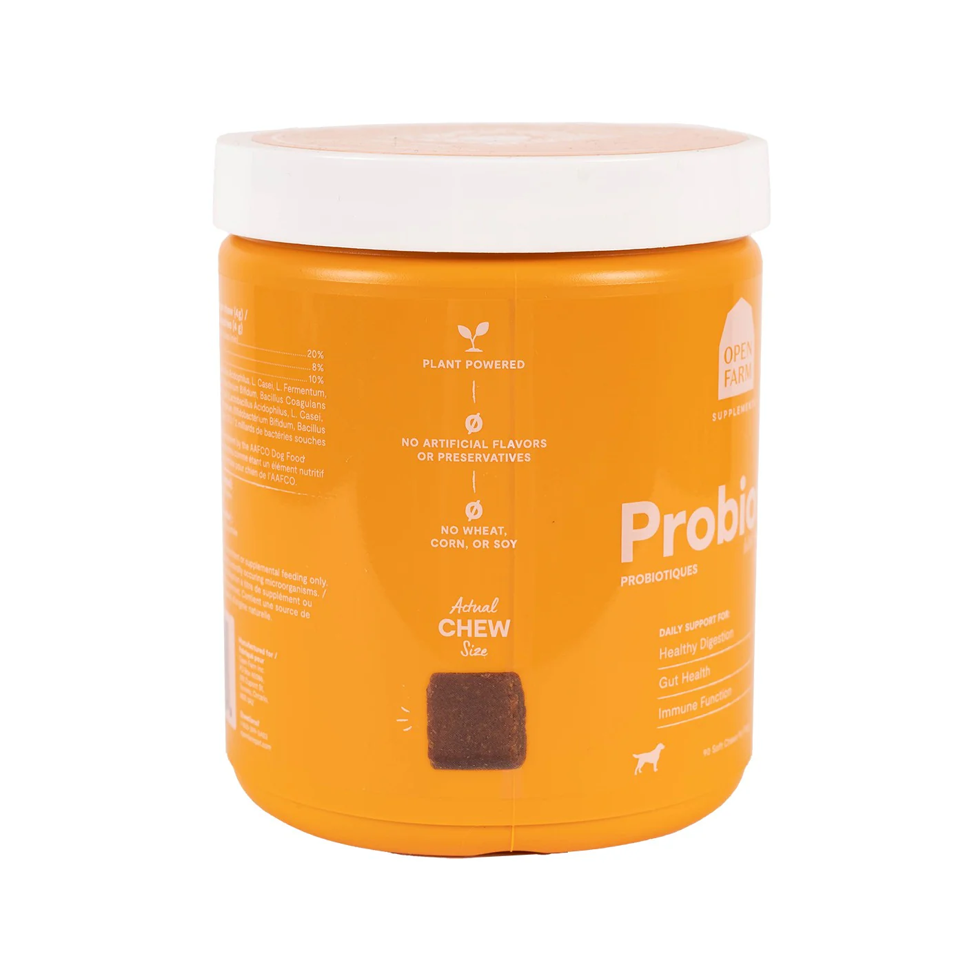 Open Farm Probiotic Chews Dog Supplement 90 Count - Image 4