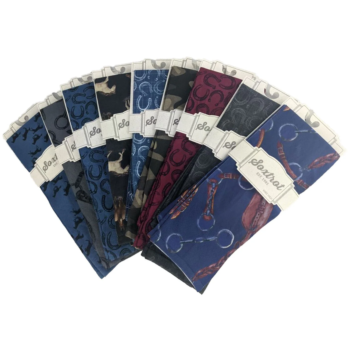 Patterned Boot Socks
