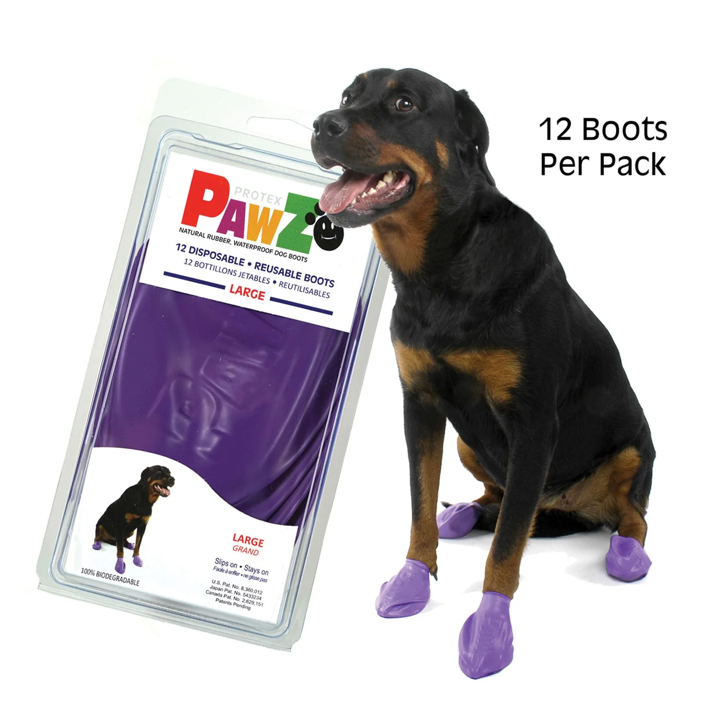 Pawz Dogs Balloon Boots Large - Image 2