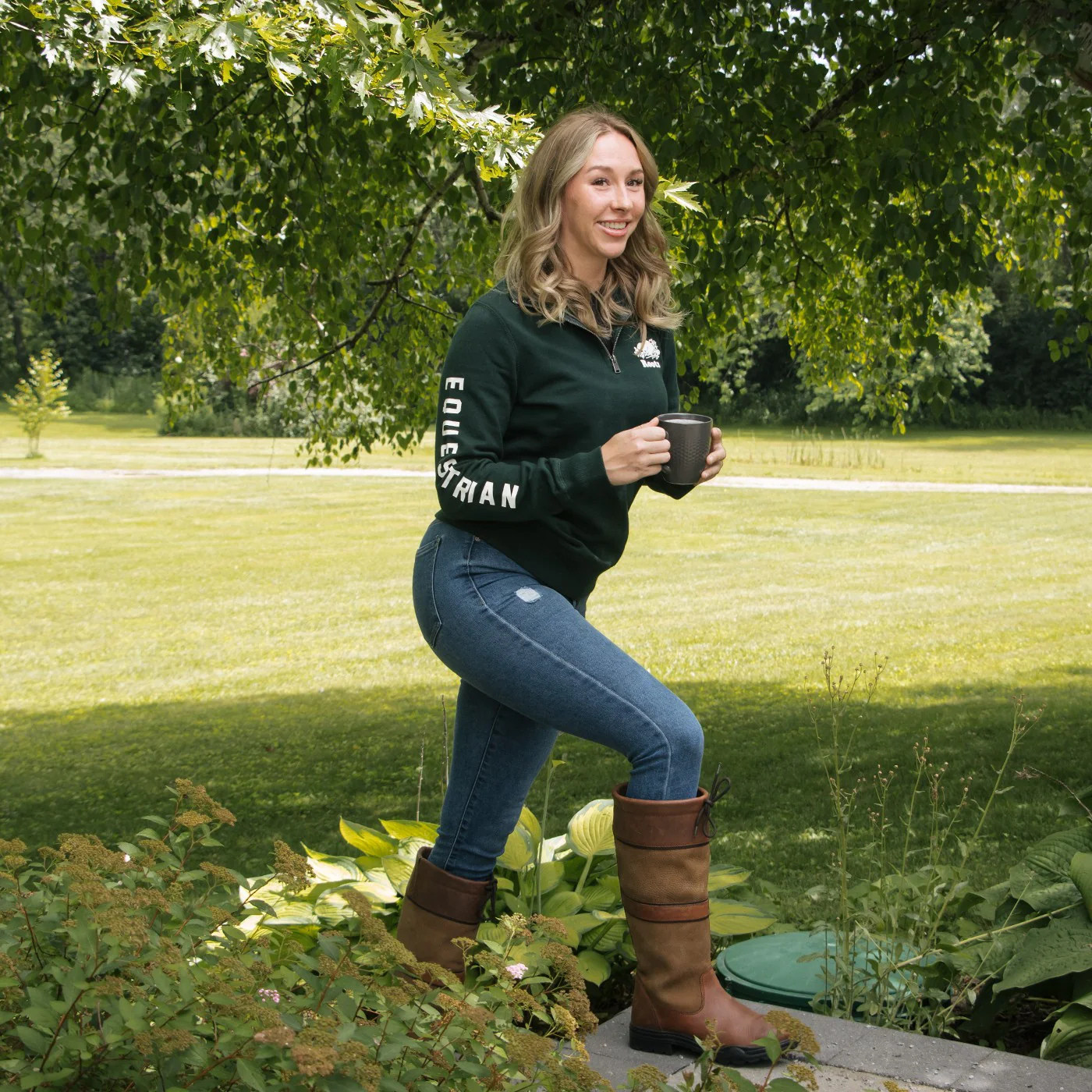 Roots Equestrian Original Stein Zip Sweatshirt - Image 13