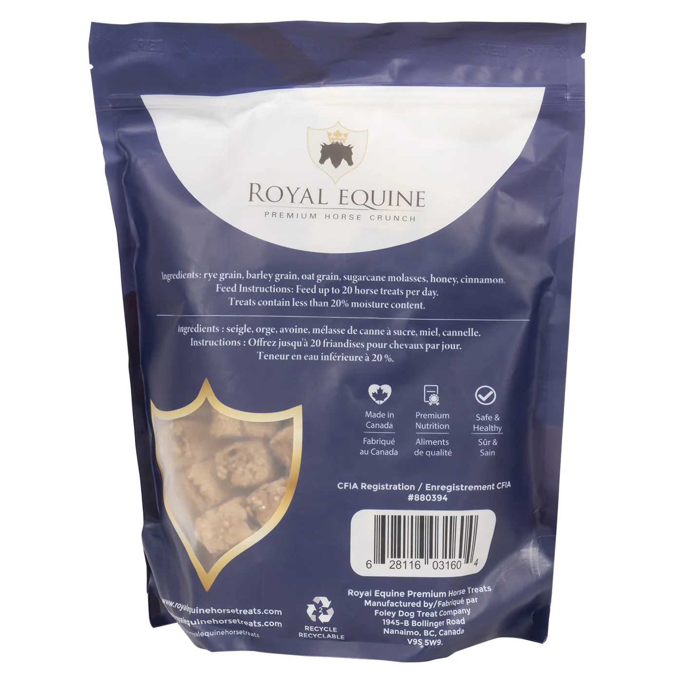 Royal Equine Honey & Molasses Horse Treats 908 g - Image 2