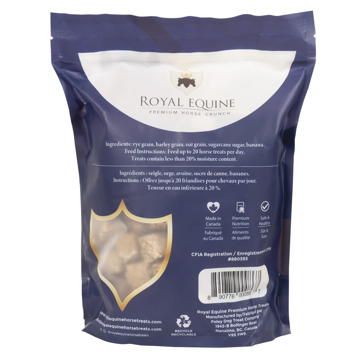 Royal Equine Sweet Banana Horse Treats 908 g - Image 2