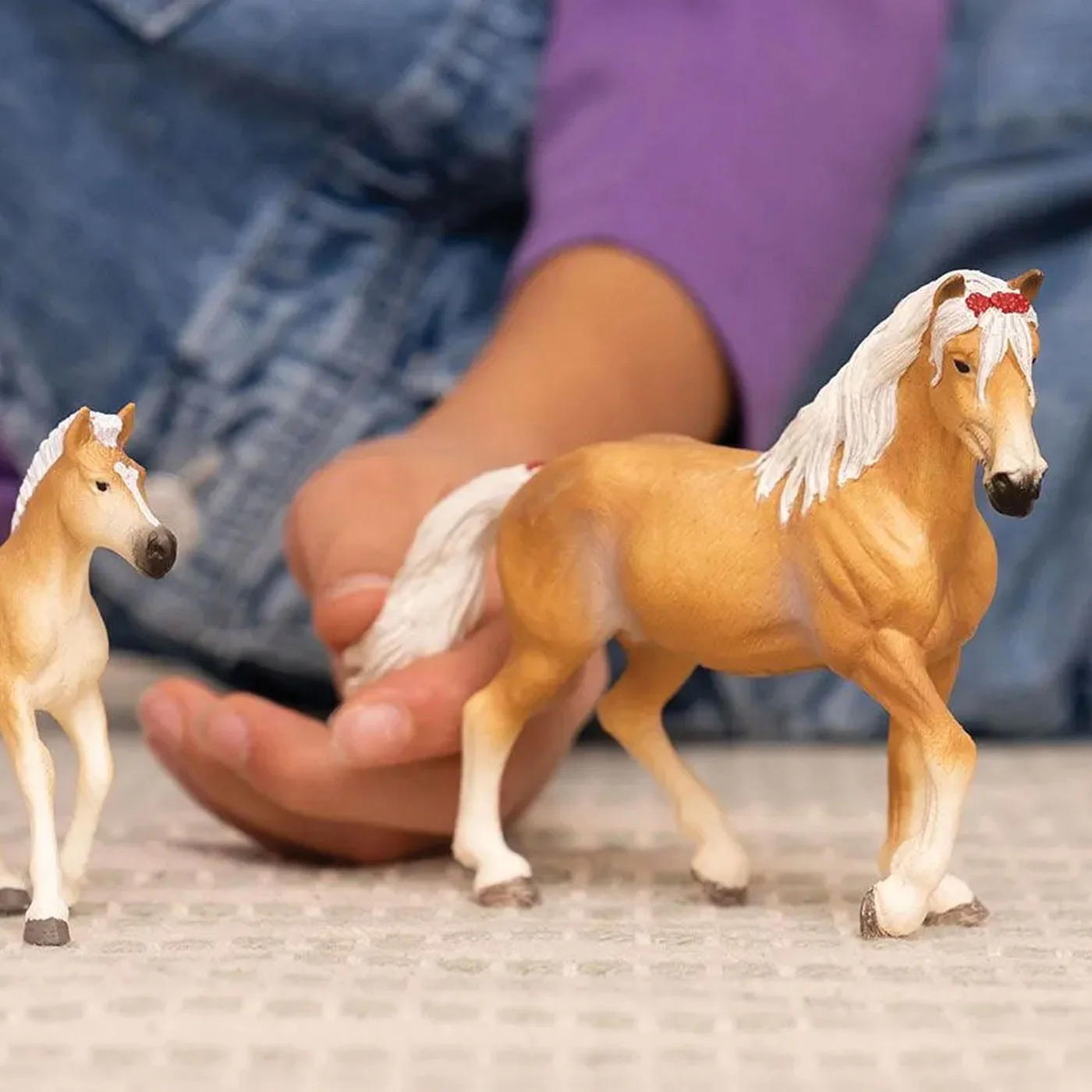 Schleich Horse Club Haflinger Mare - Image 2