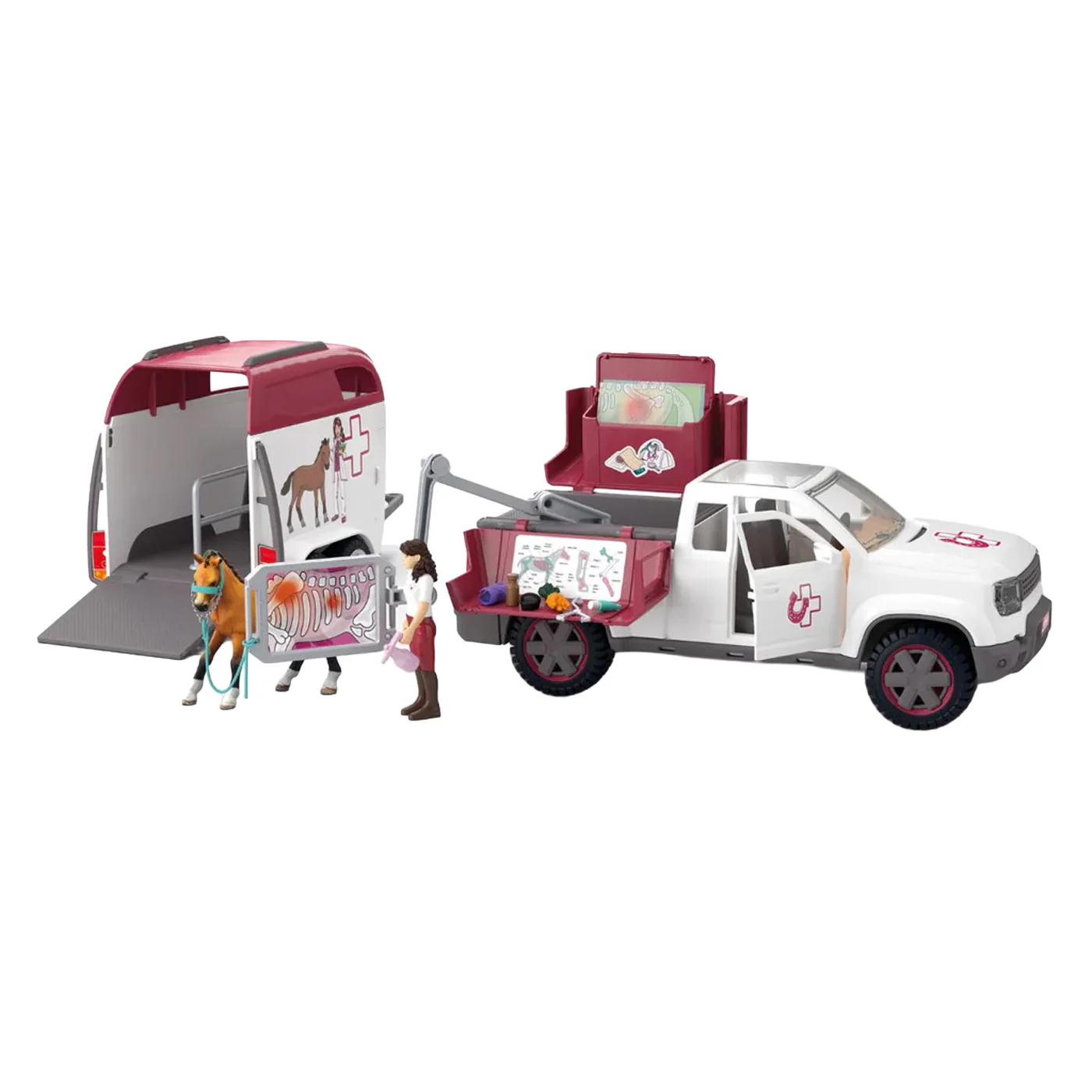 Schleich Horse Club Mobile Vet W/ Trailer