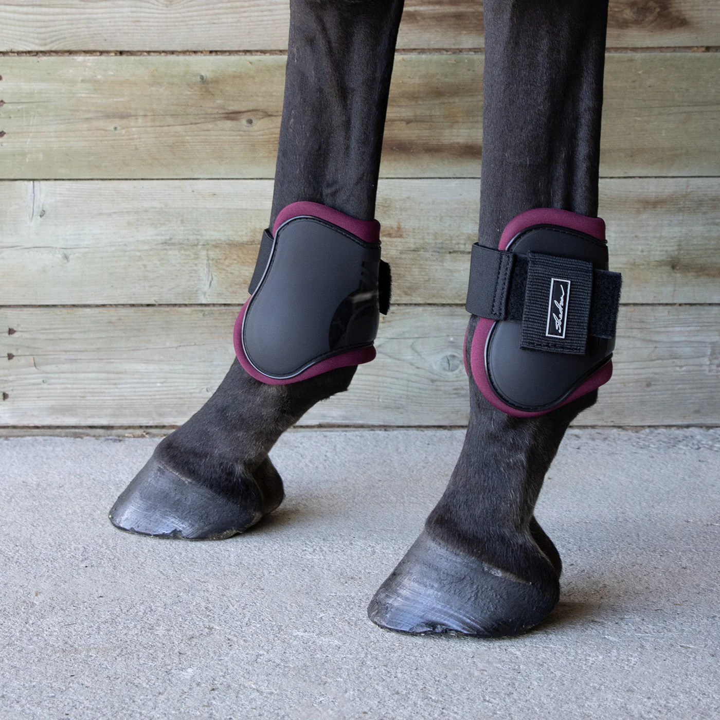 Shedrow Fetlock Boots W/ Coloured Lining - Image 2