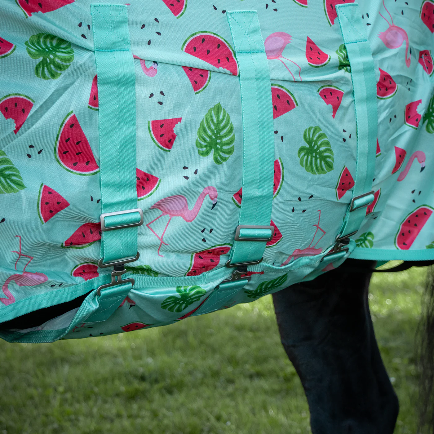 Shedrow Flamingo Breeze Extend-A-Neck Fly Sheet - Image 7
