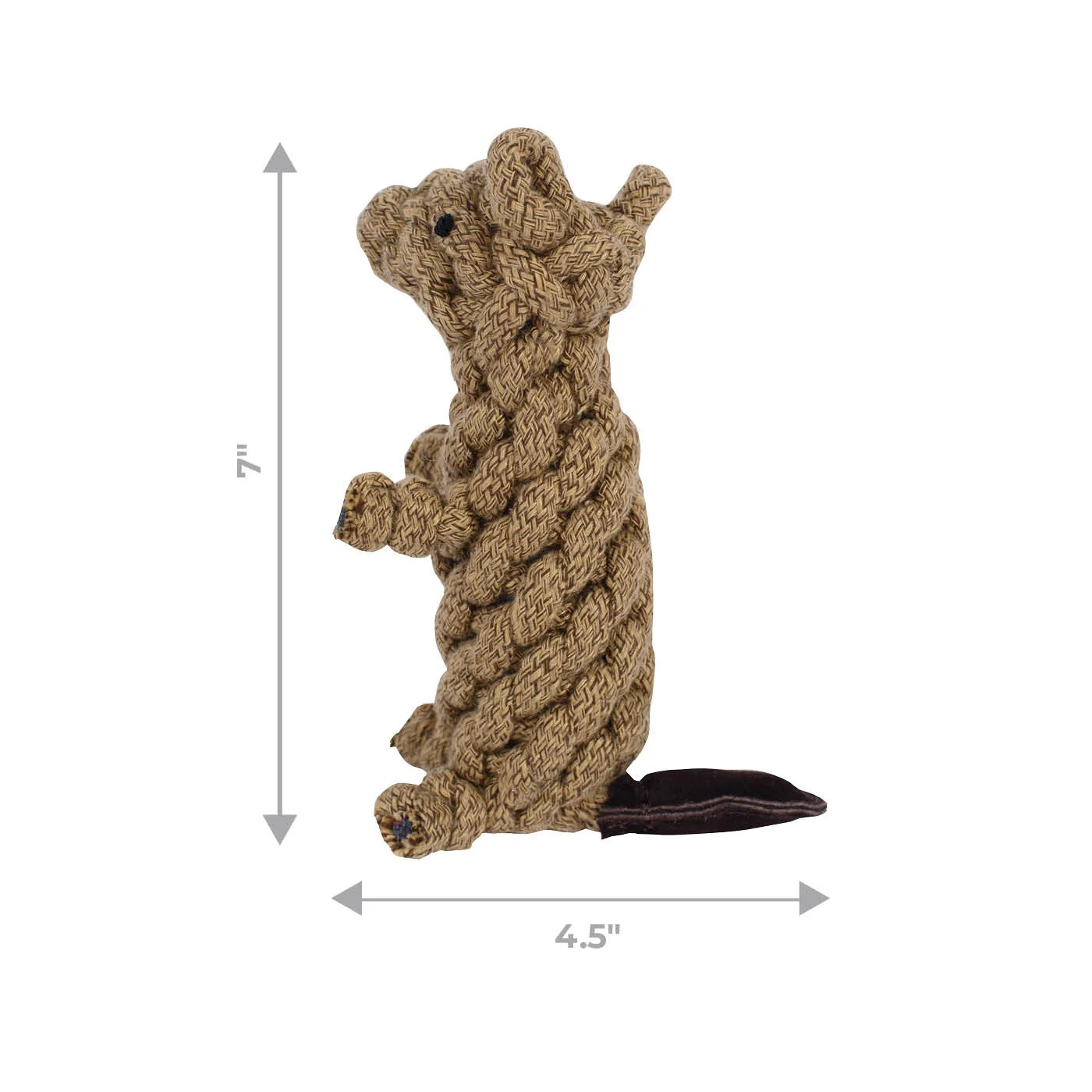 Shedrow K9 Beaver Rope Dog Toy - Image 3