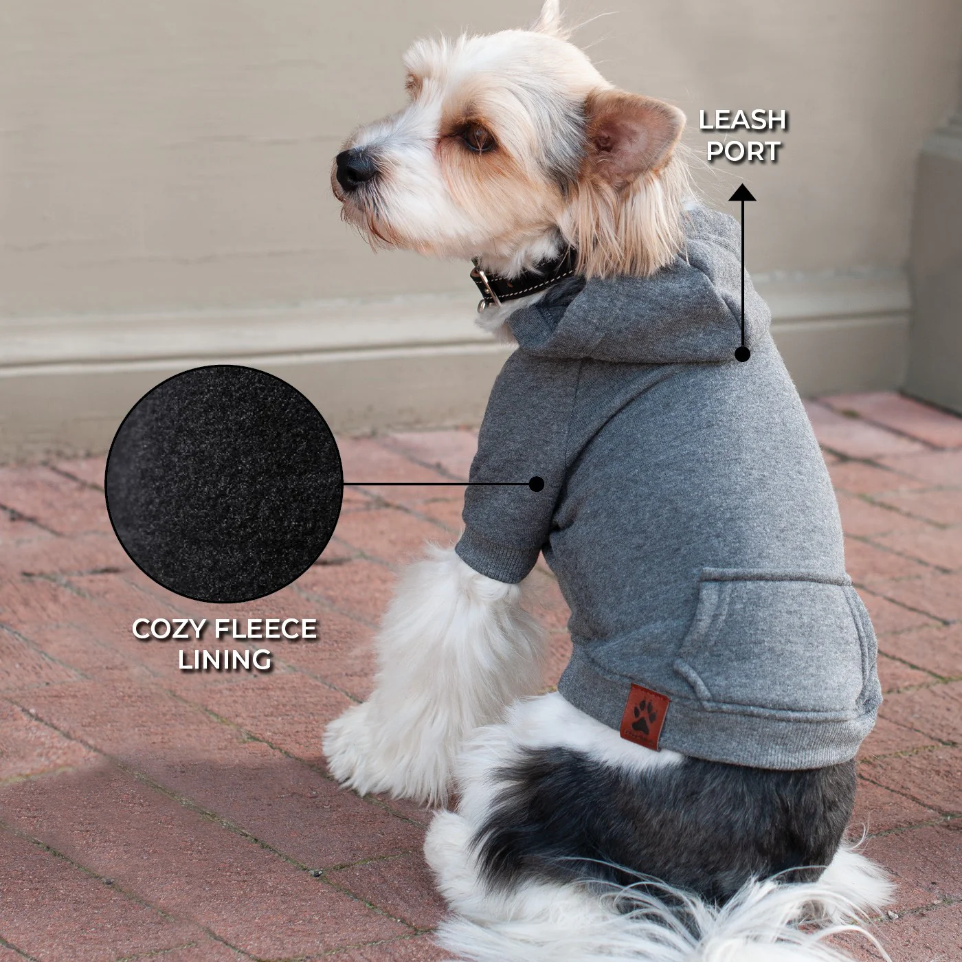 Shedrow K9 Brentwood Dog Hoodie - Image 4