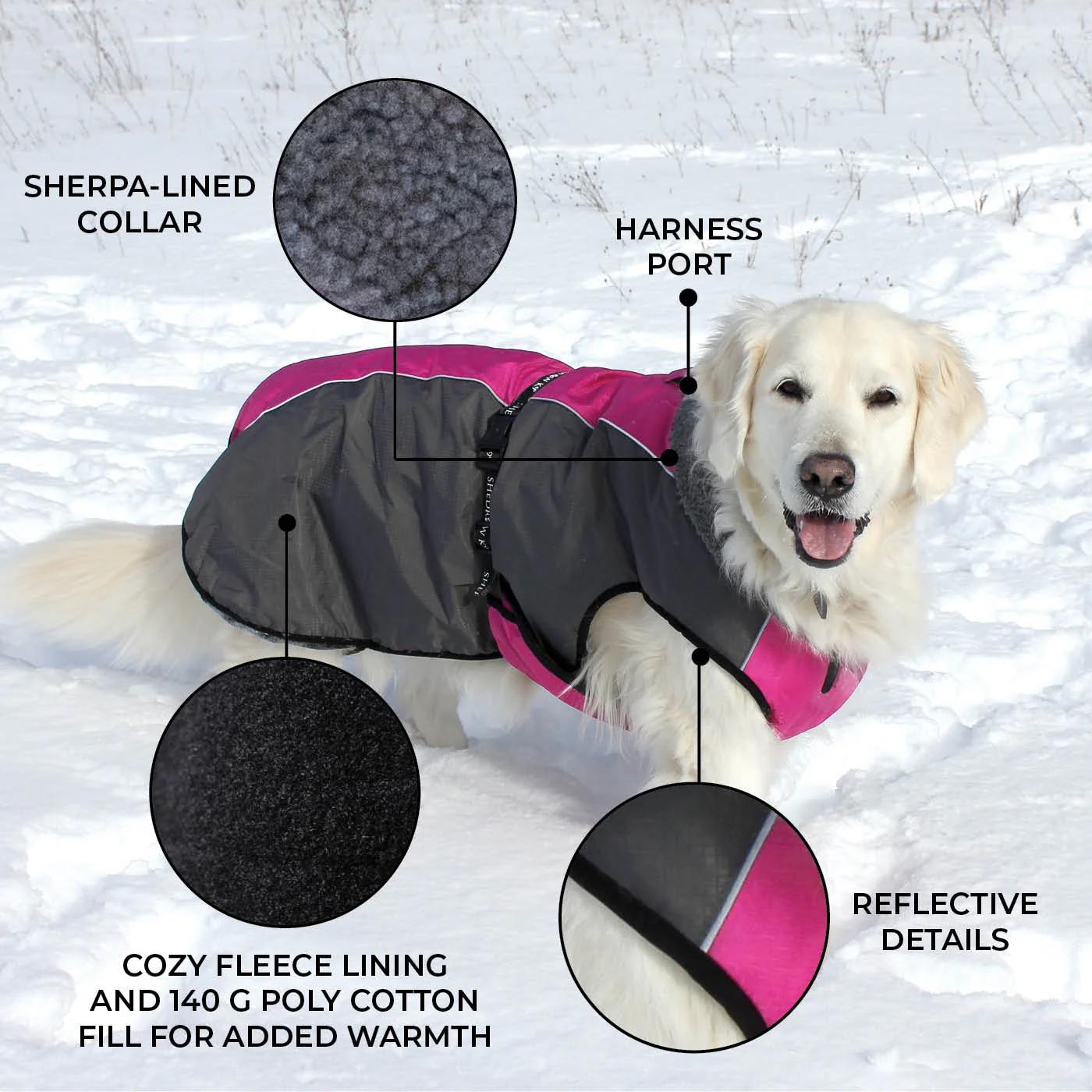 Shedrow K9 Chinook Dog Coat - Image 24