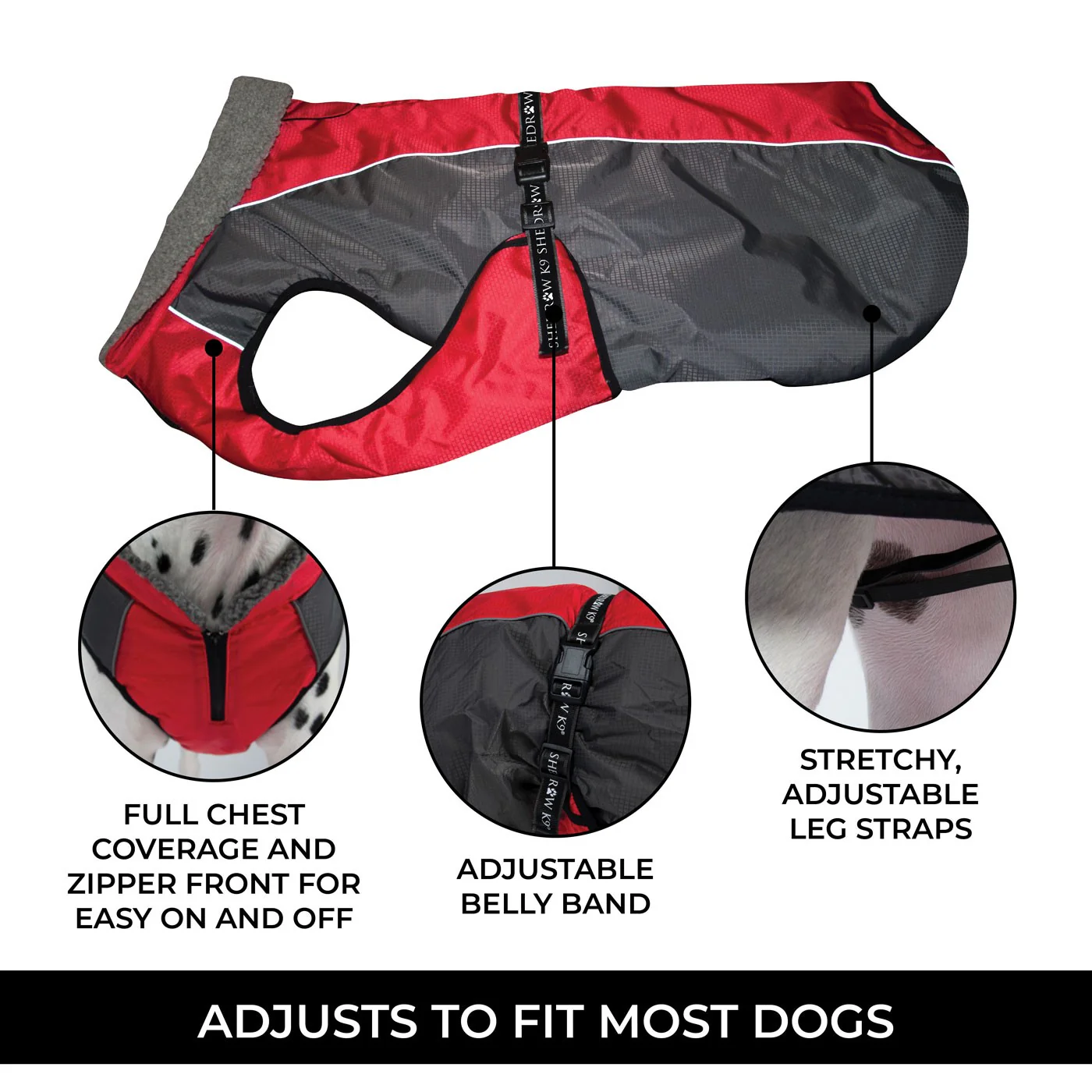 Shedrow K9 Chinook Dog Coat - Image 36