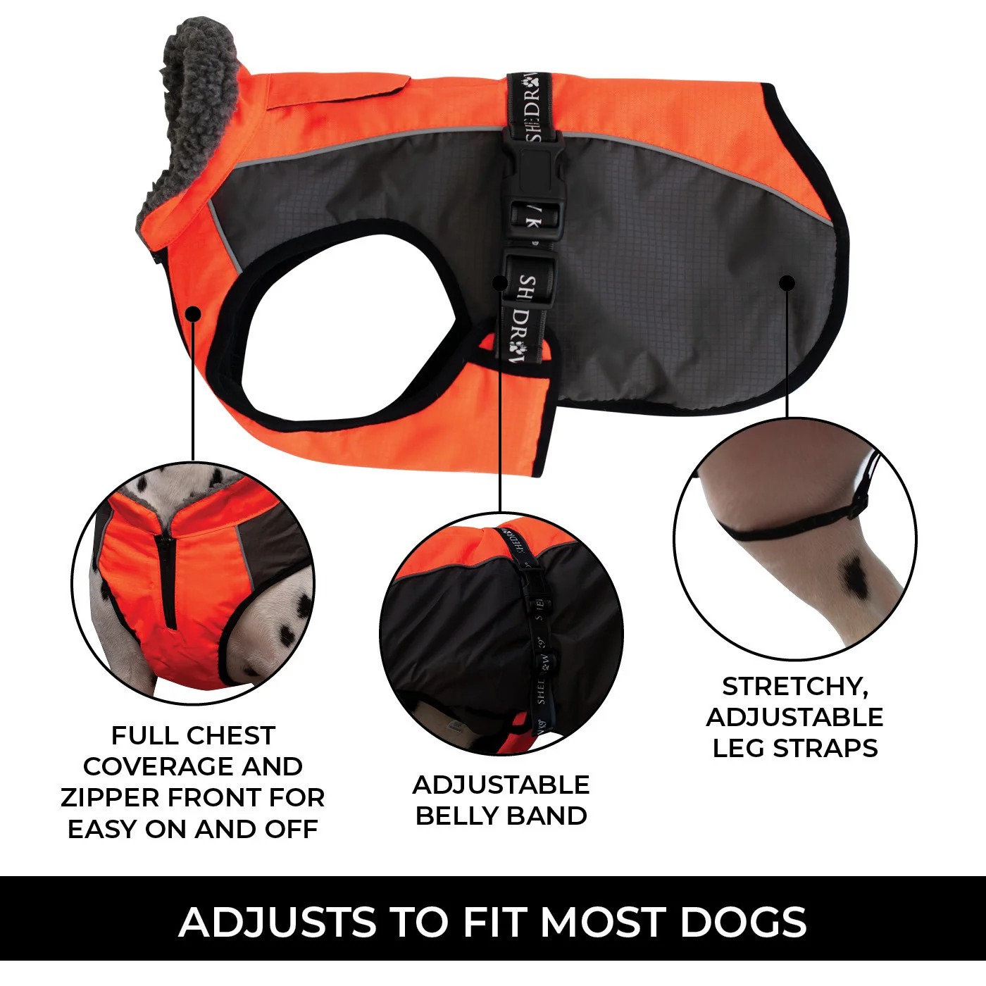 Shedrow K9 Chinook Dog Coat - Image 26