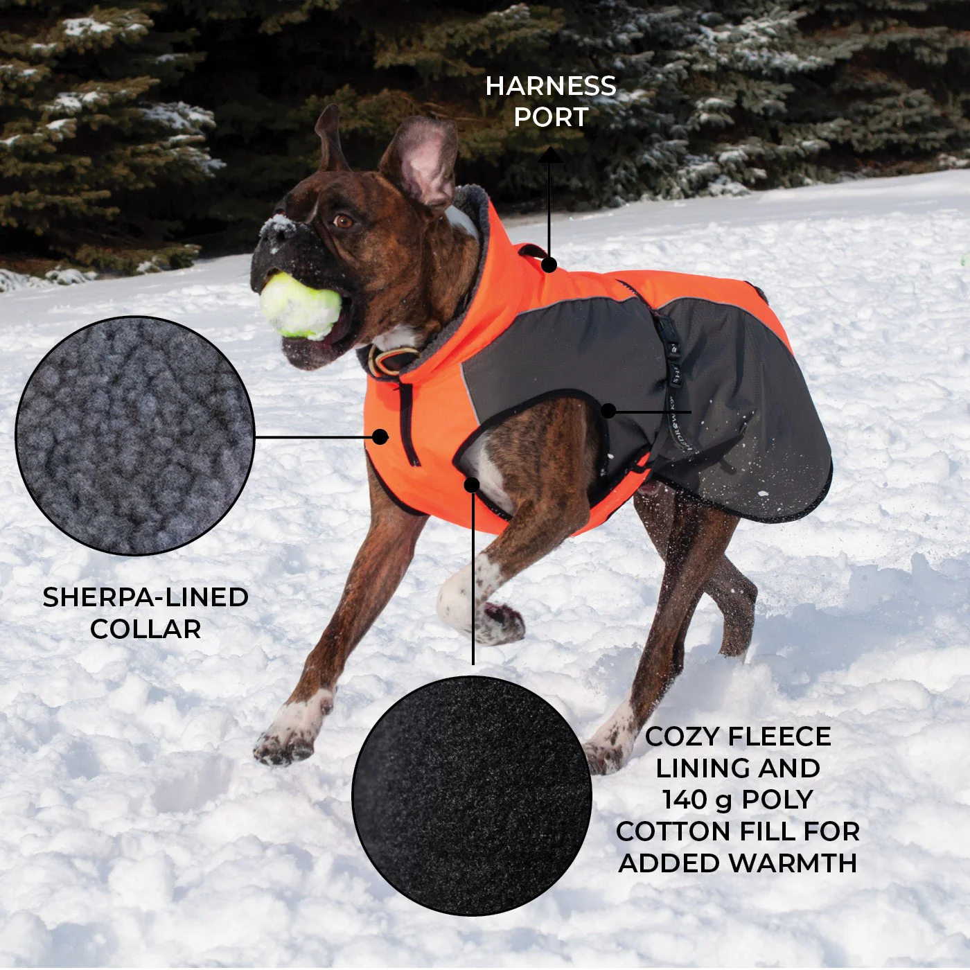 Shedrow K9 Chinook Dog Coat - Image 30