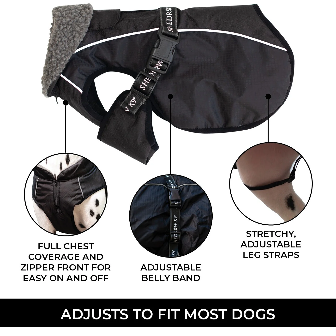 Shedrow K9 Chinook Dog Coat - Image 38