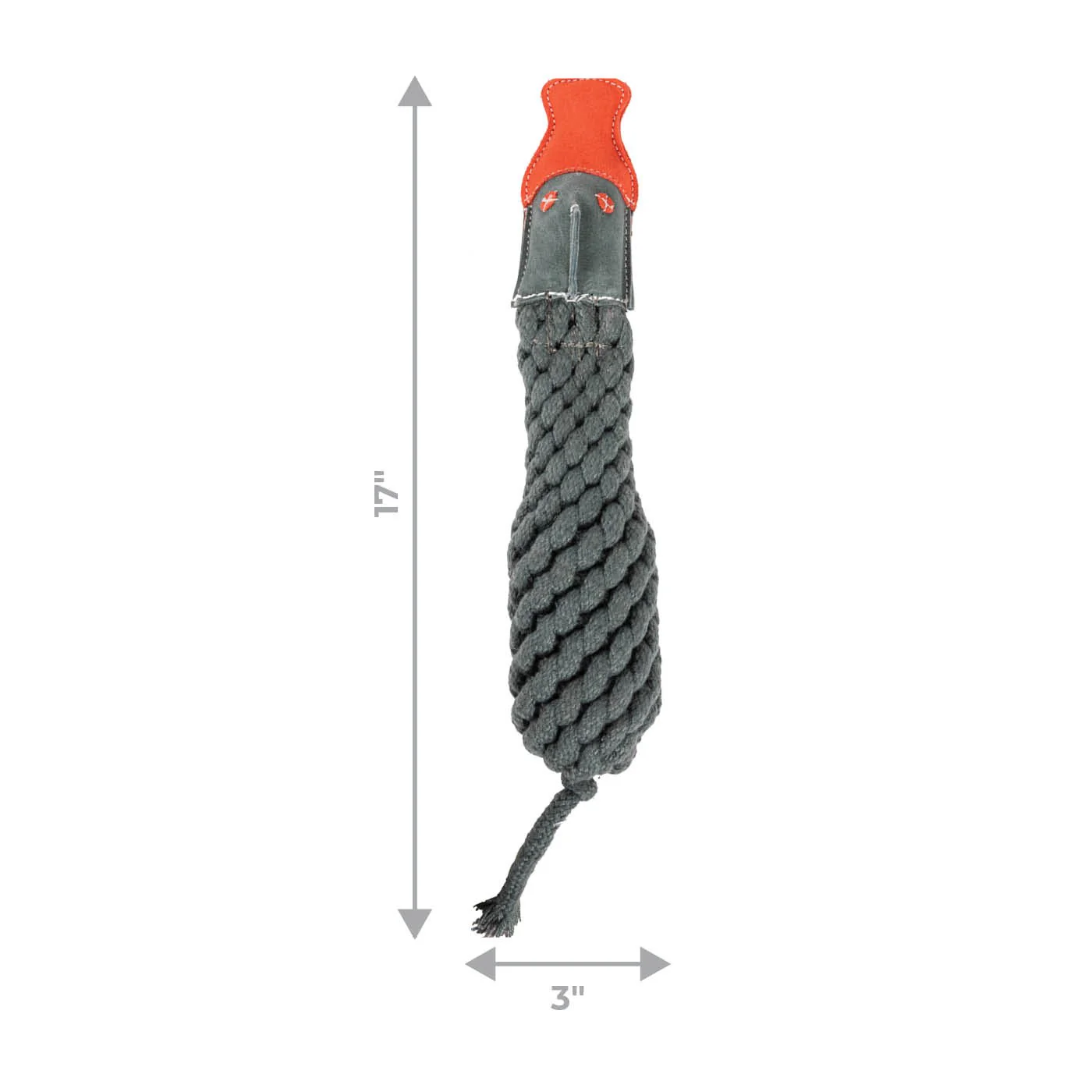 Shedrow K9 Duck Rope & Water Bottle Dog Toy - Image 3