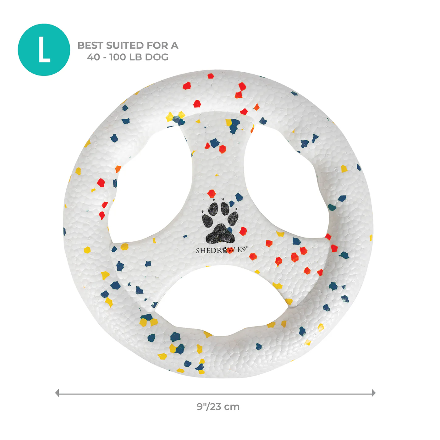 Shedrow K9 FlexiPlay Tug N' Toss Flyer - Image 2