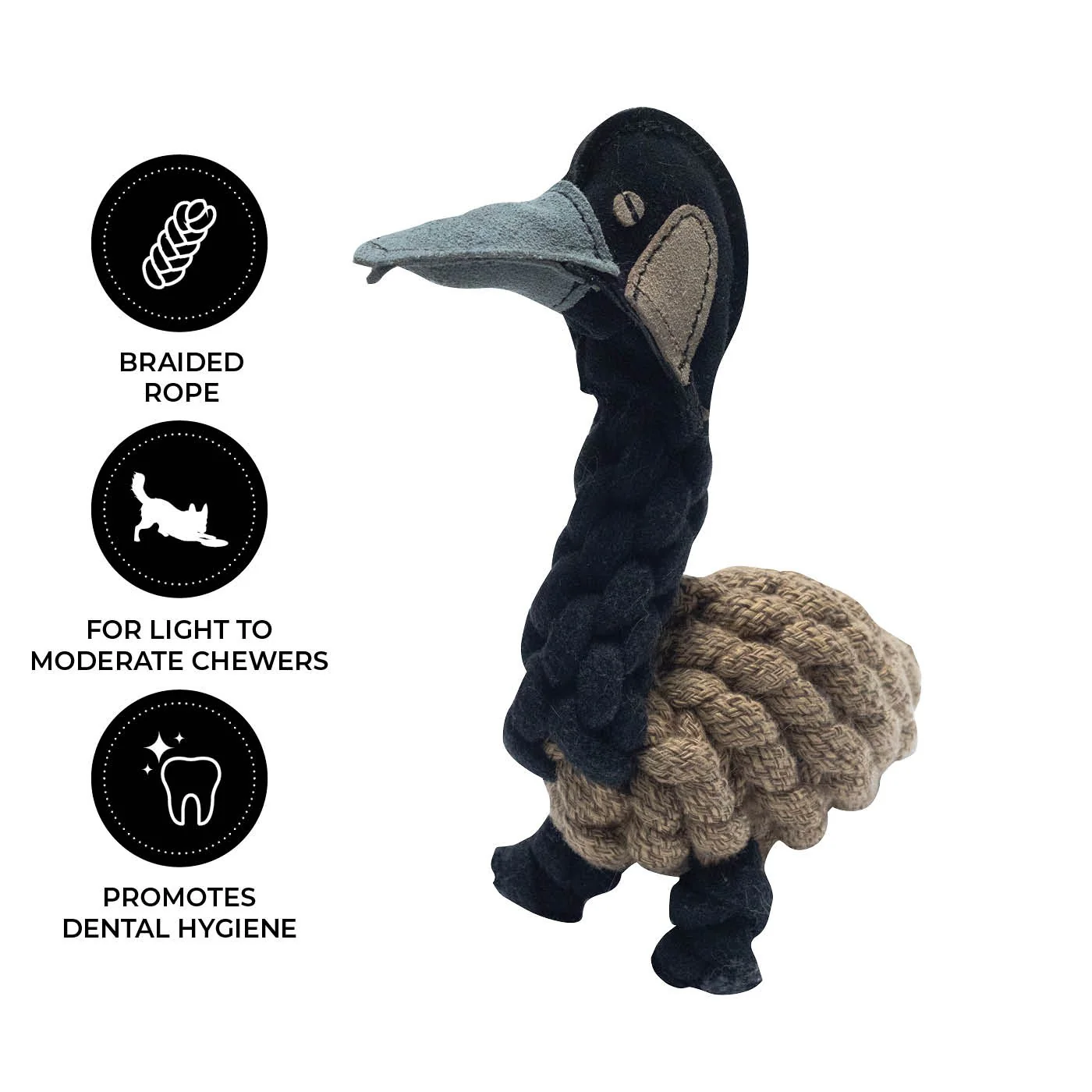 Shedrow K9 Goose Rope Dog Toy - Image 2