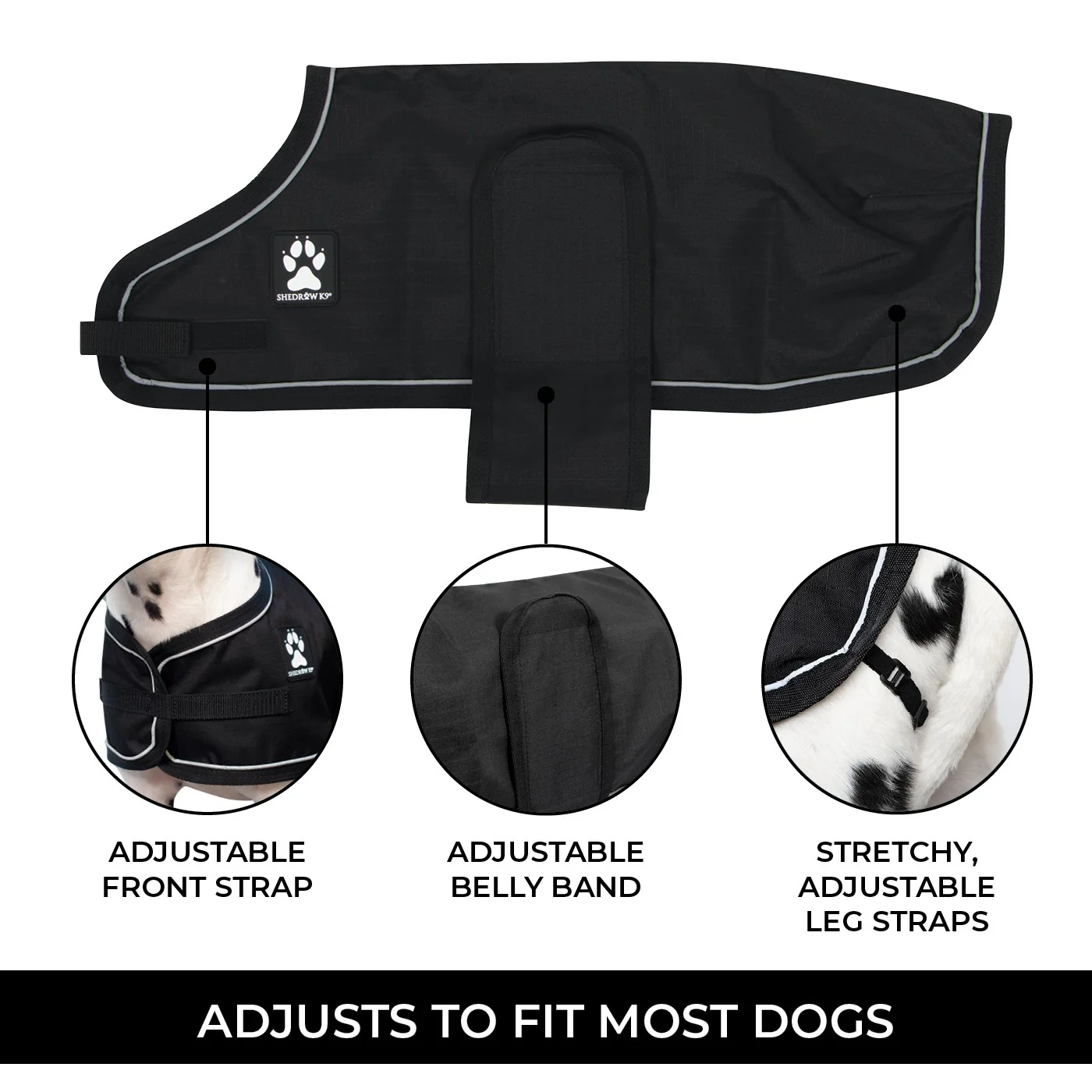 Shedrow K9 Harbour 2.0 Rain Coat - Image 6