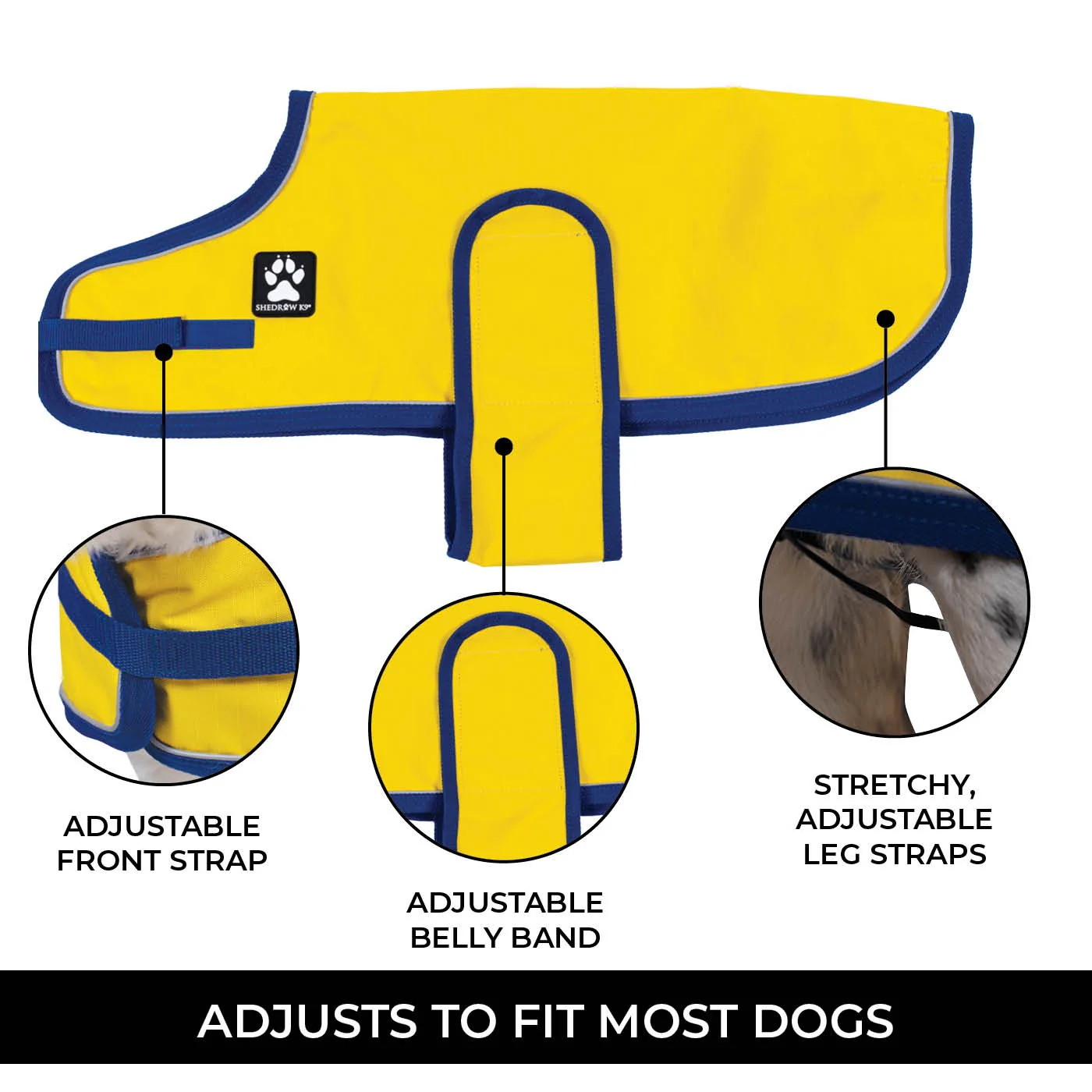 Shedrow K9 Harbour Rain Coat - Image 14