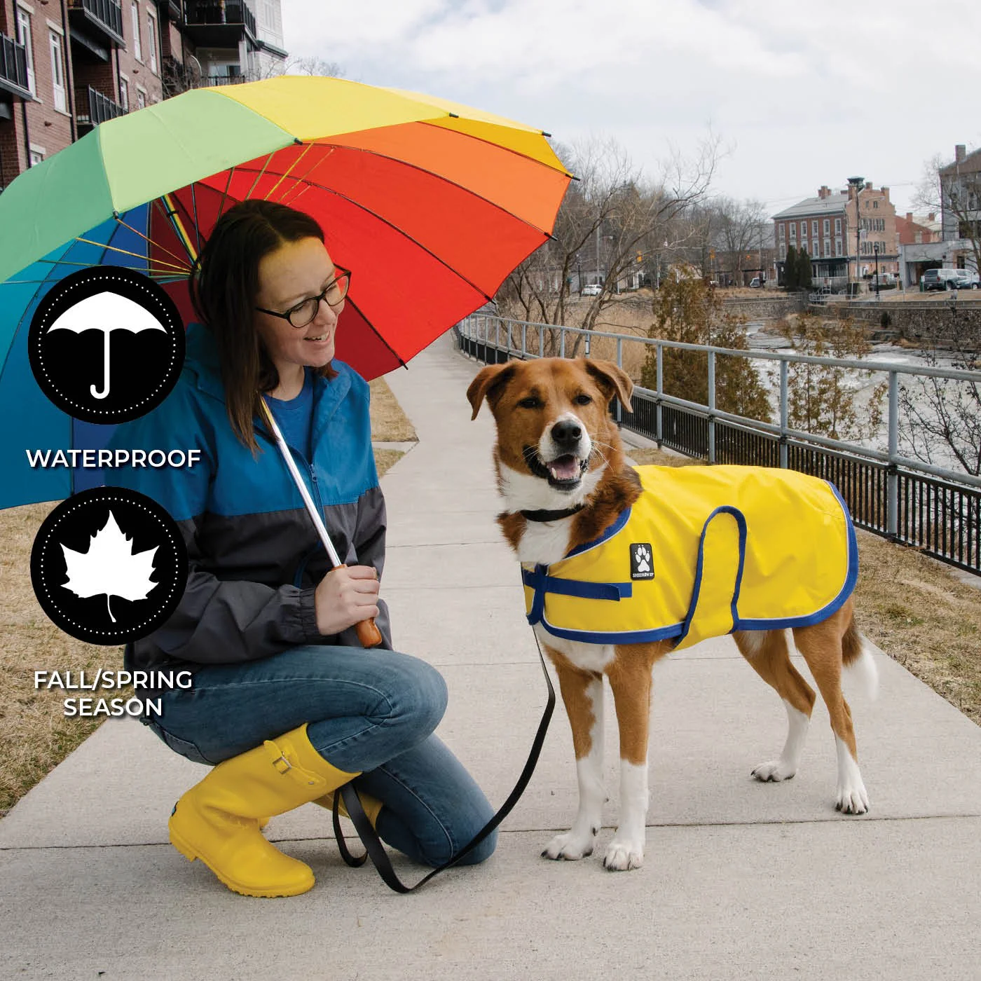Shedrow K9 Harbour Rain Coat - Image 20