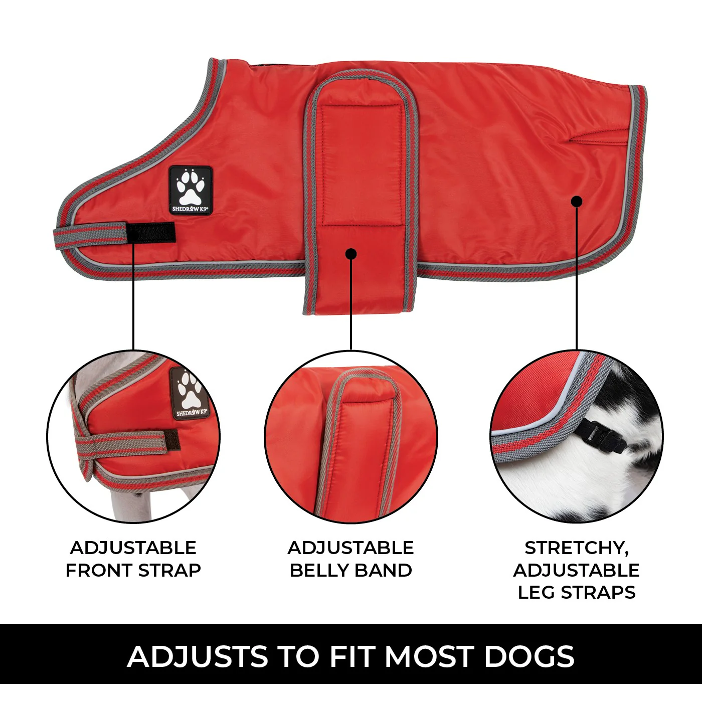 Shedrow K9 Vail Dog Coat - Image 14