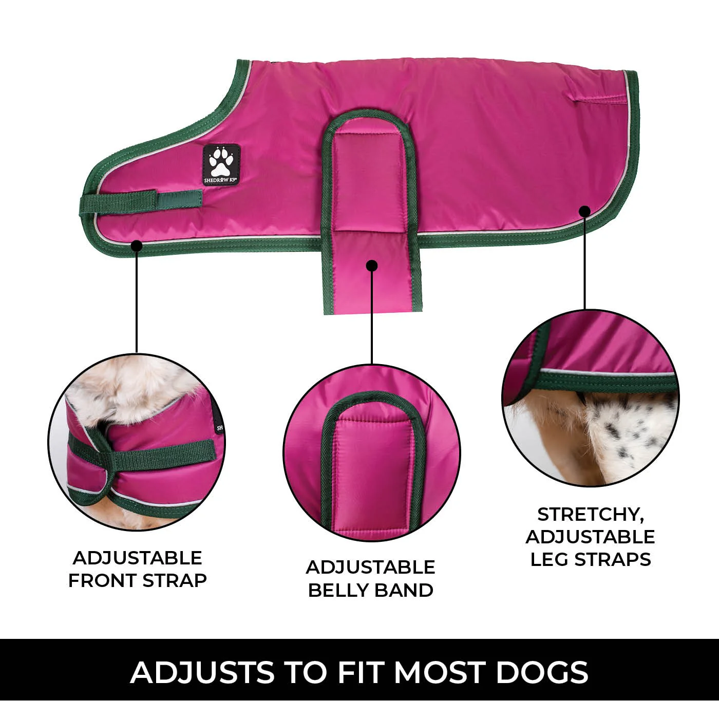 Shedrow K9 Vail Dog Coat - Image 8