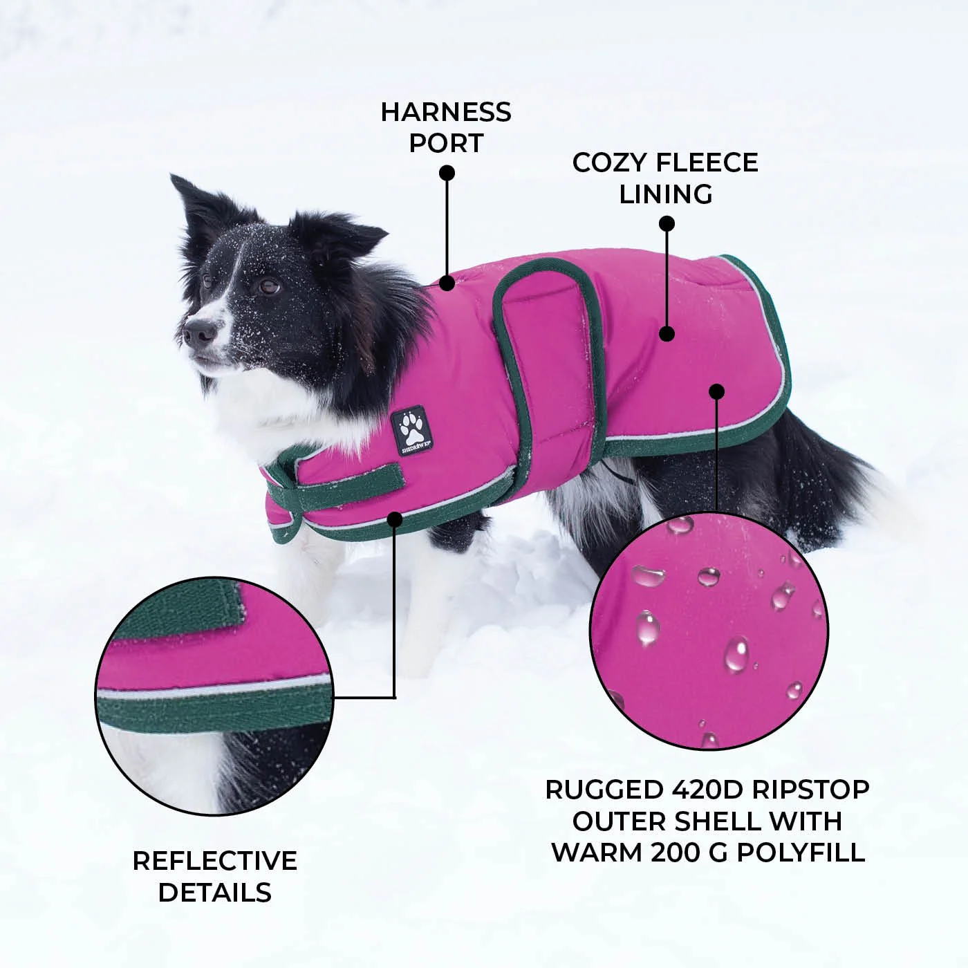 Shedrow K9 Vail Dog Coat - Image 10