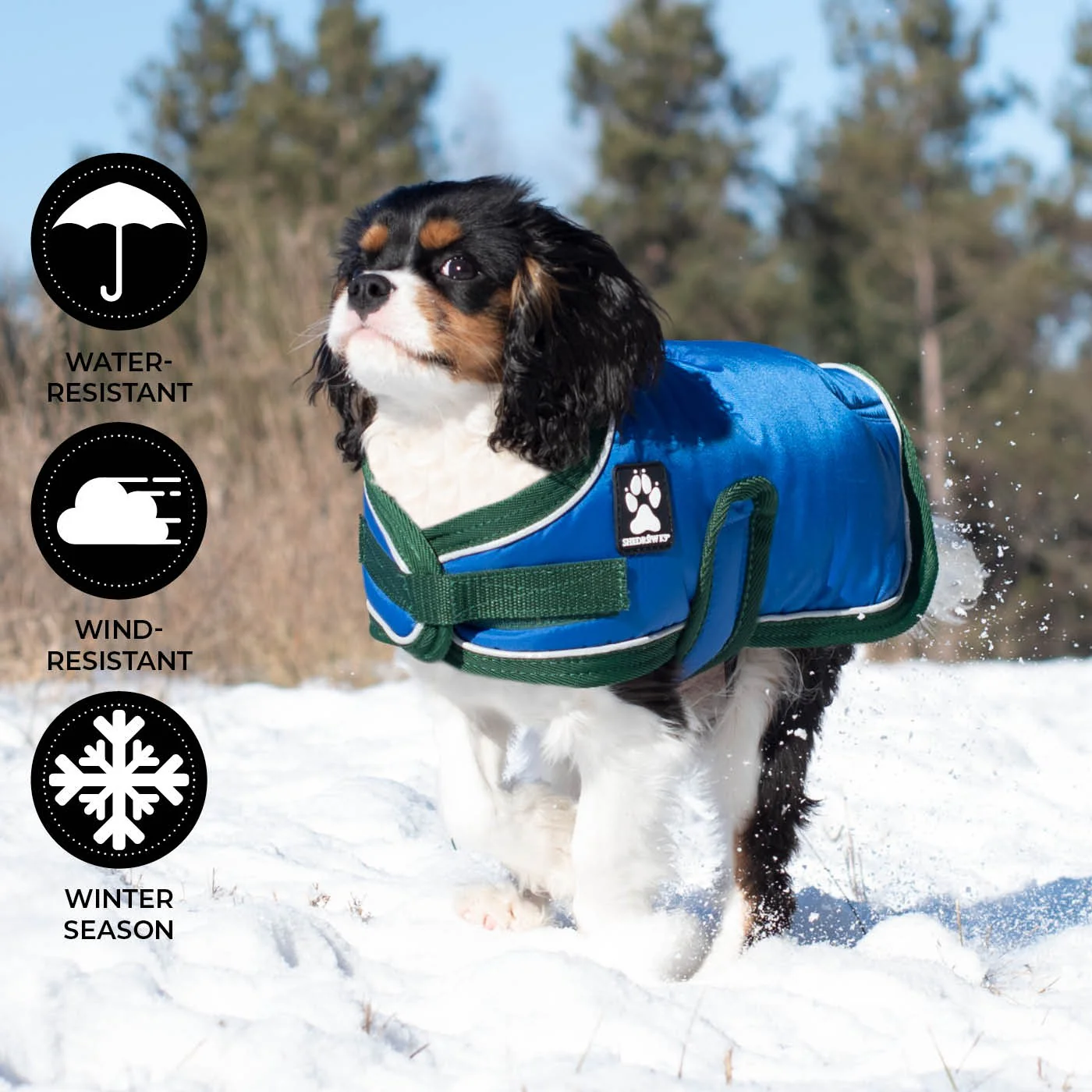 Shedrow K9 Vail Dog Coat - Image 3