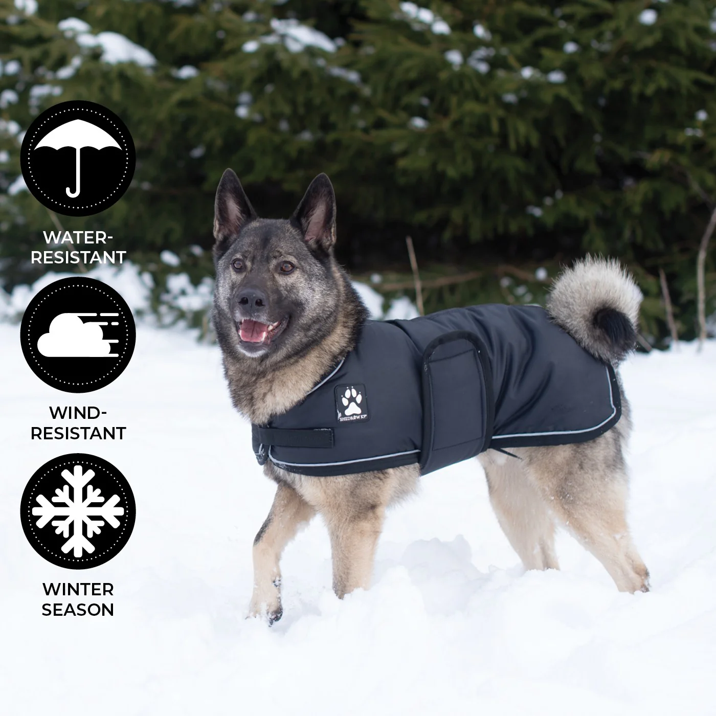 Shedrow K9 Vail Dog Coat - Image 32