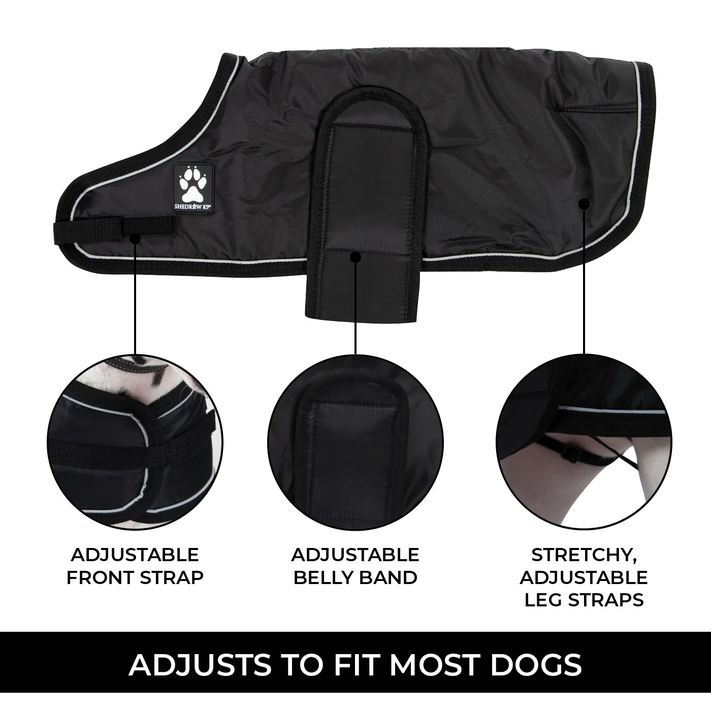 Shedrow K9 Vail Dog Coat - Image 36
