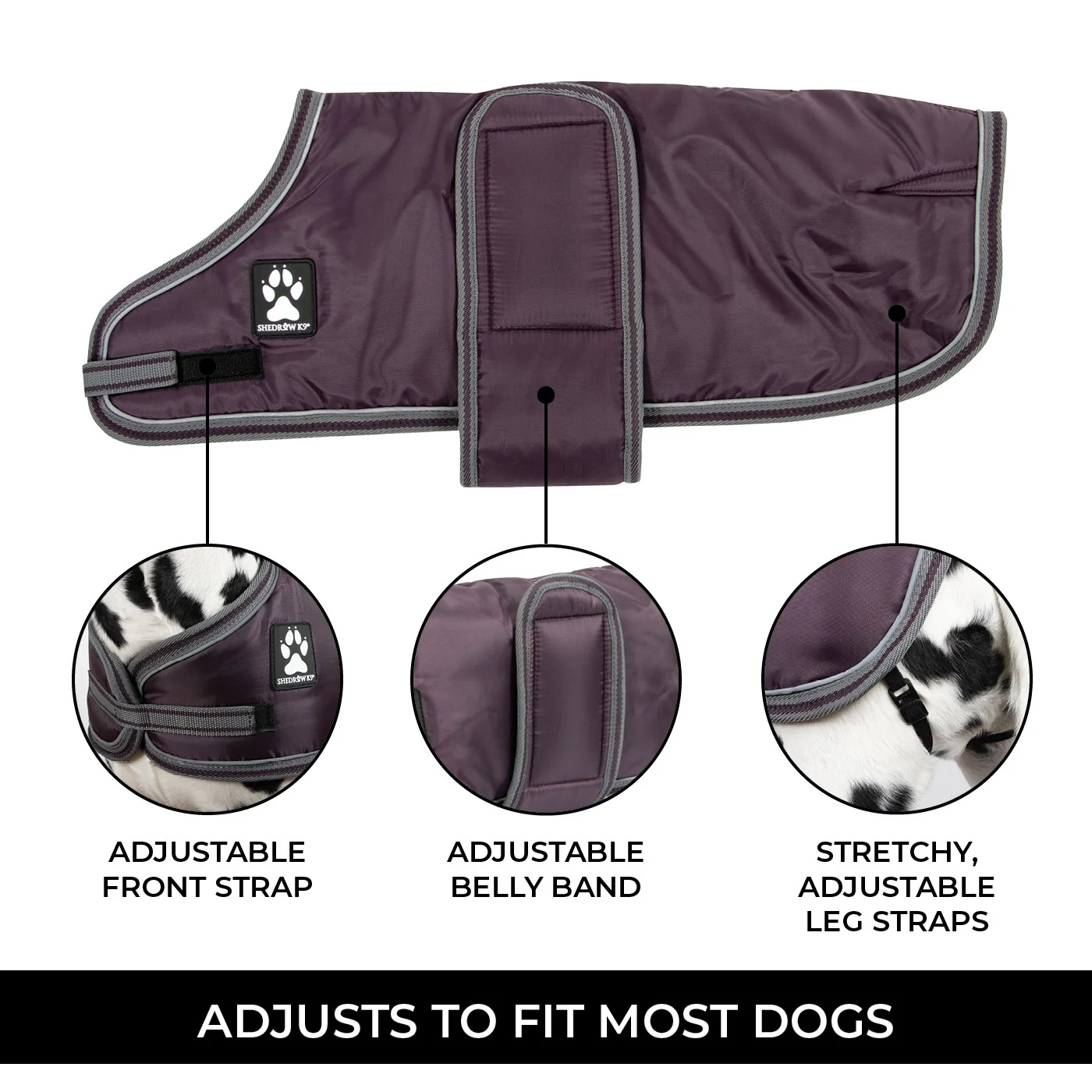 Shedrow K9 Vail Dog Coat - Image 38