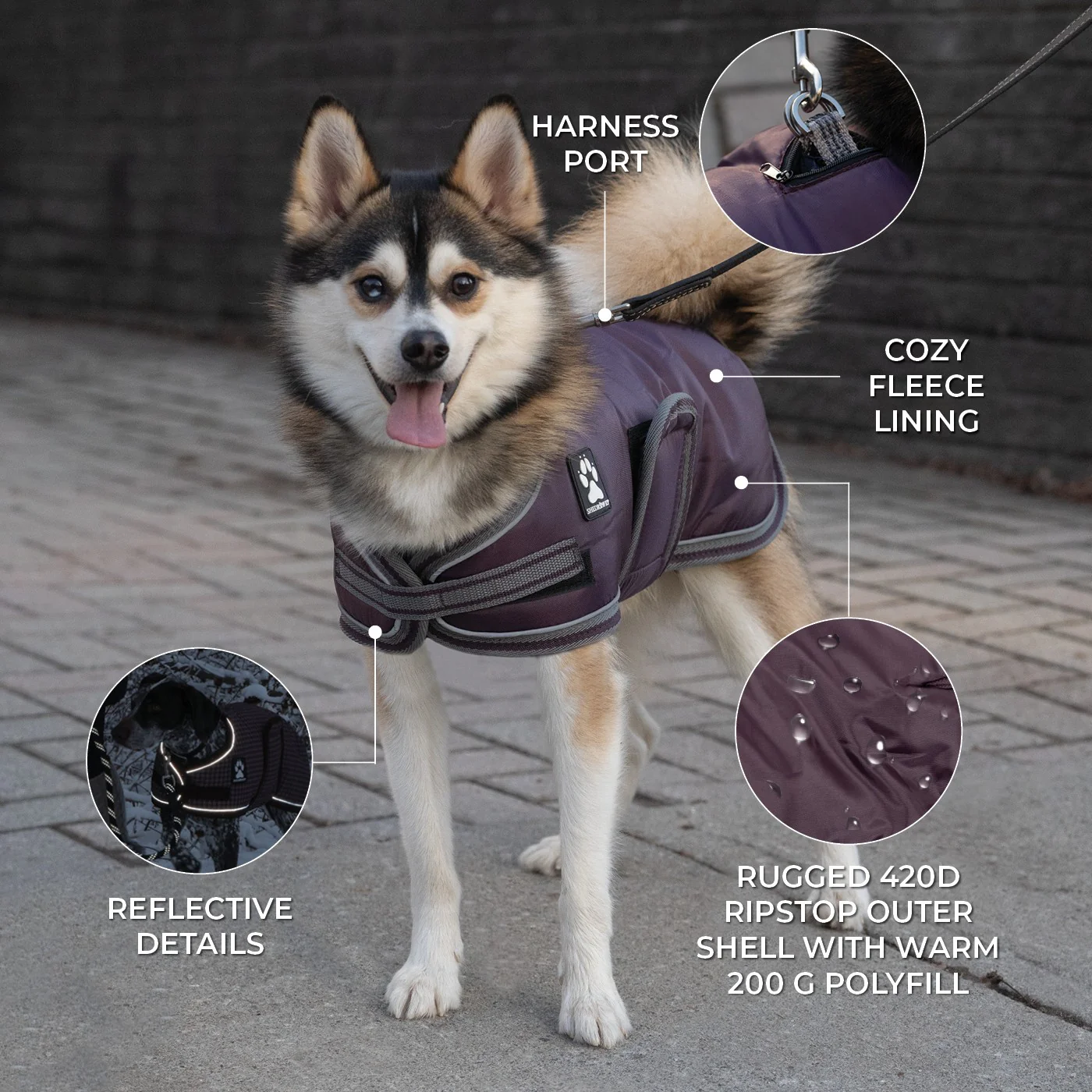 Shedrow K9 Vail Dog Coat - Image 40
