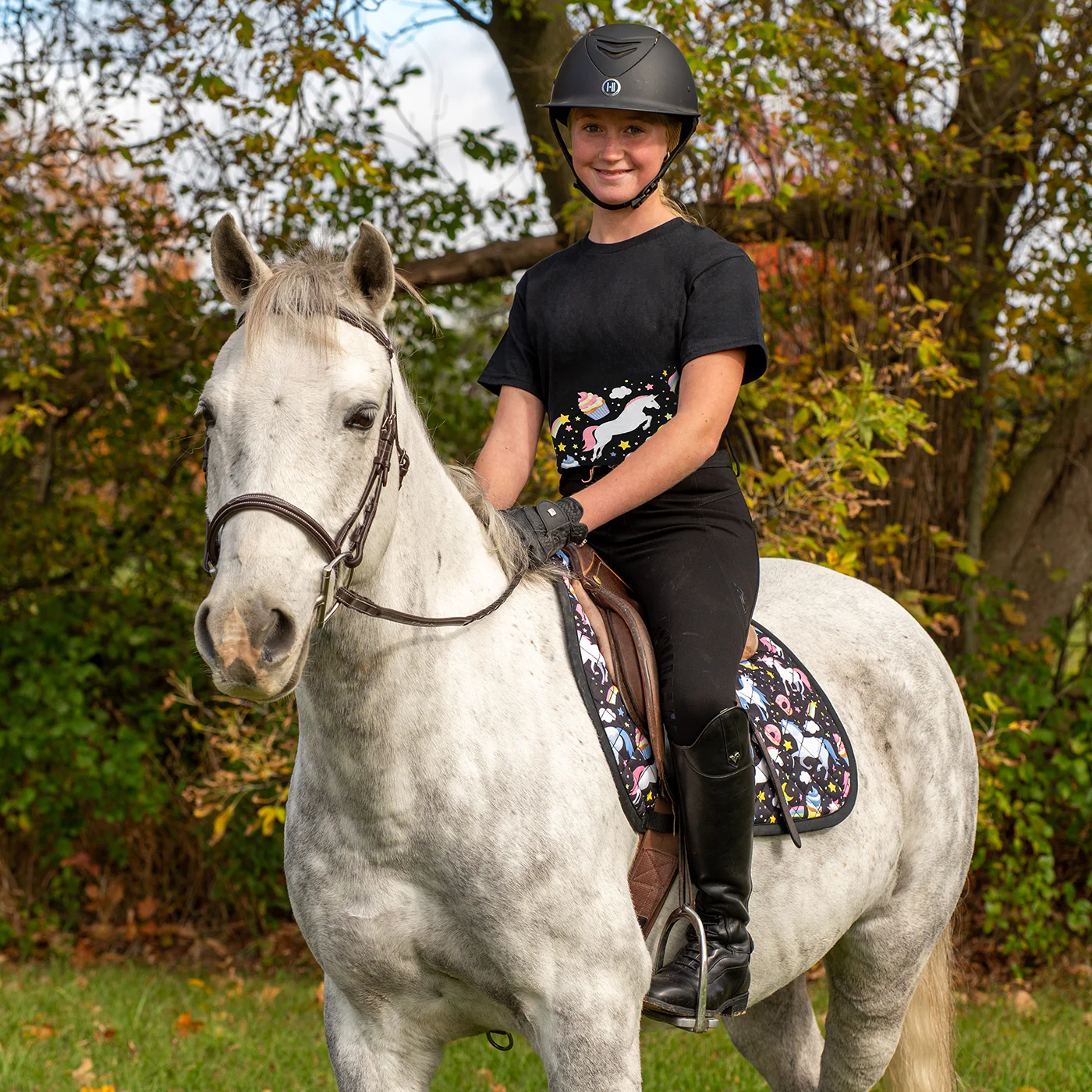 Space Ponies x Shedrow Pony Saddle Pad - Image 3