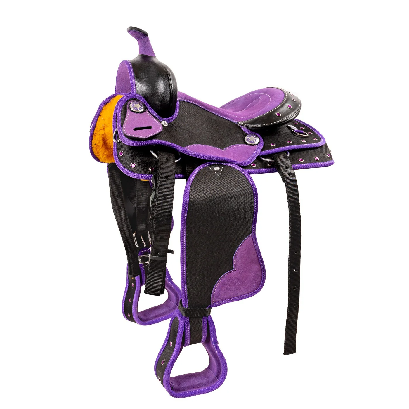 Silverline Synthetic Western Pony Saddle - Image 2