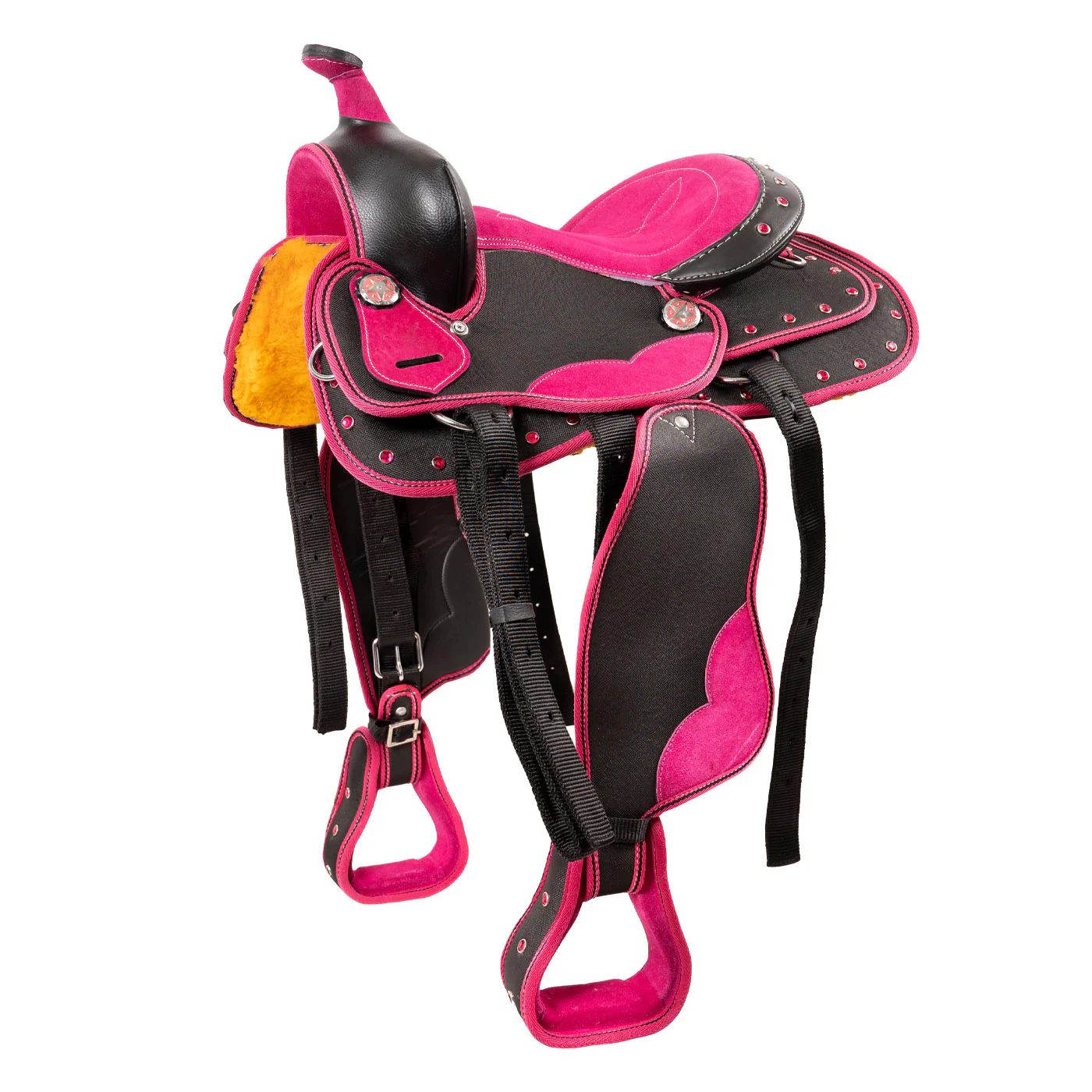Silverline Synthetic Western Pony Saddle - Image 3