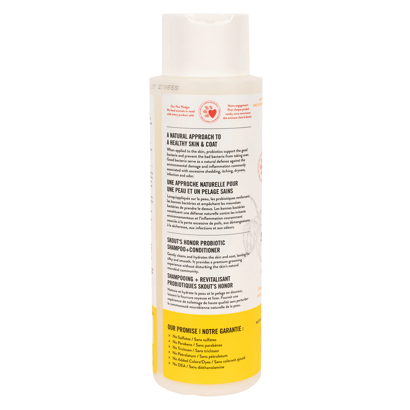 Skout's Honor Honeysuckle Probiotic Shampoo Plus Conditioner 473 mL - Image 3