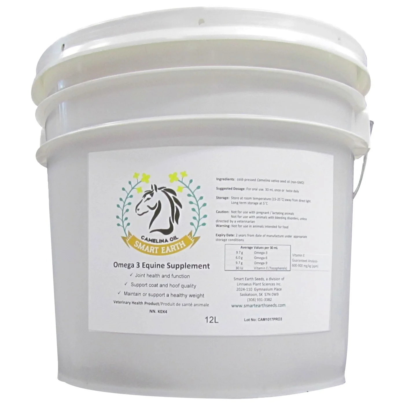 Smart Earth Camelina Oil 13.25 L