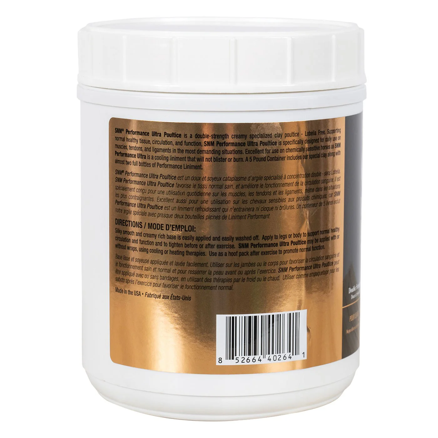 SNM Performance Ultra Poultice 2.26 kg - Image 3