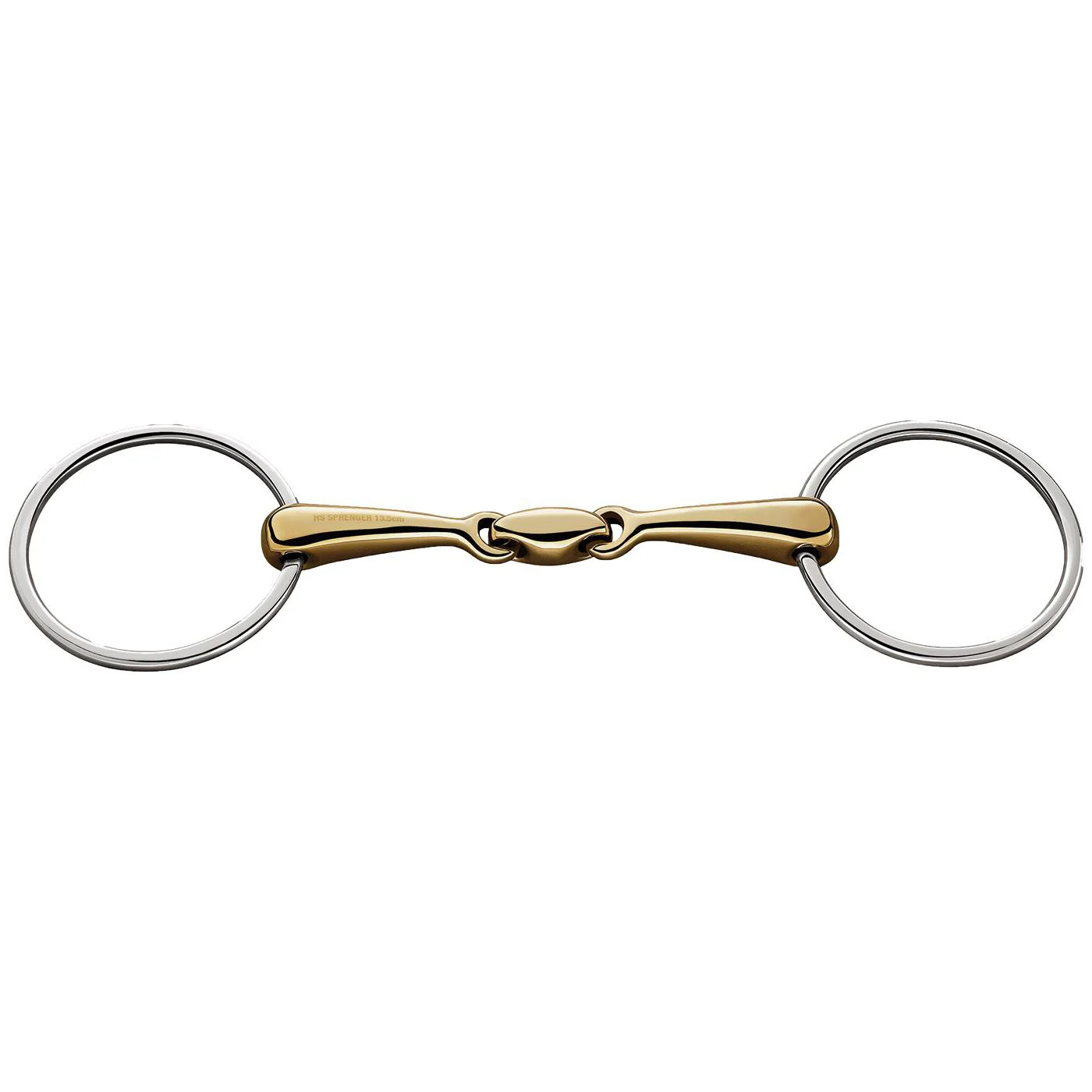 Sprenger CU Plus Loose Ring Double Jointed Snaffle Bit 18 mm